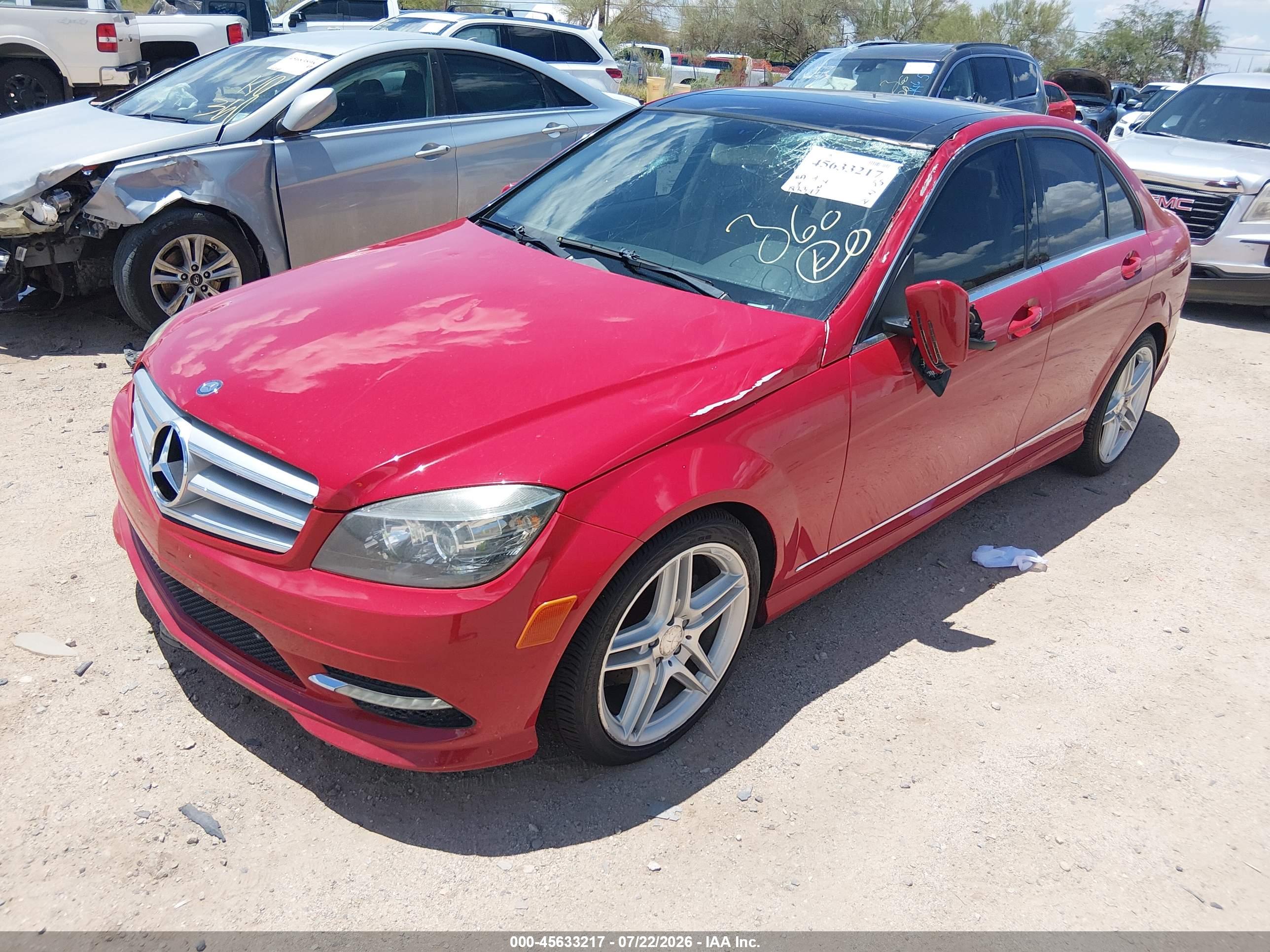 2011 MERCEDES-BENZ C 300 C300 4-MATIC