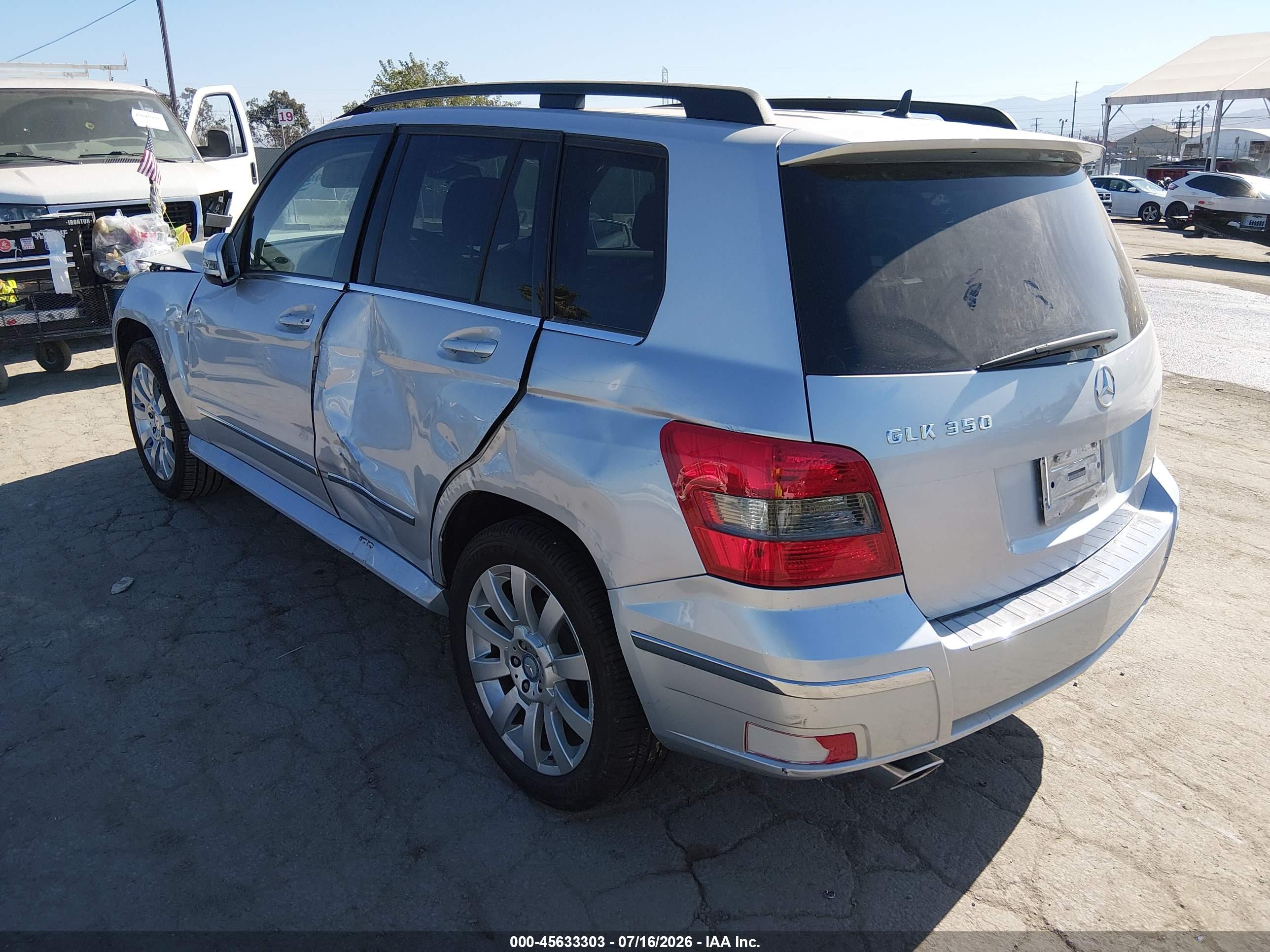 2010 MERCEDES-BENZ GLK 350 GLK350