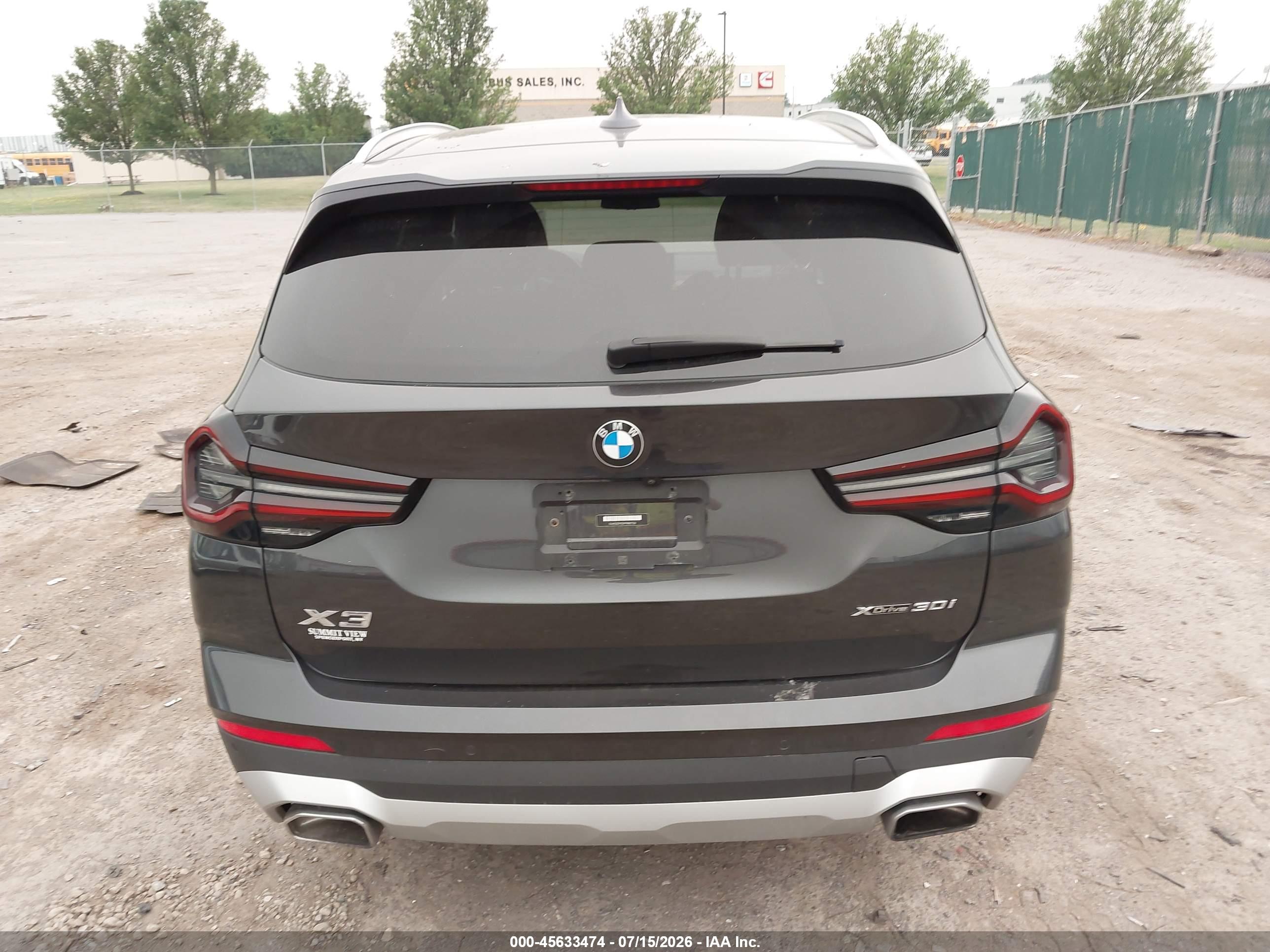 2023 BMW X3 XDRIVE30I