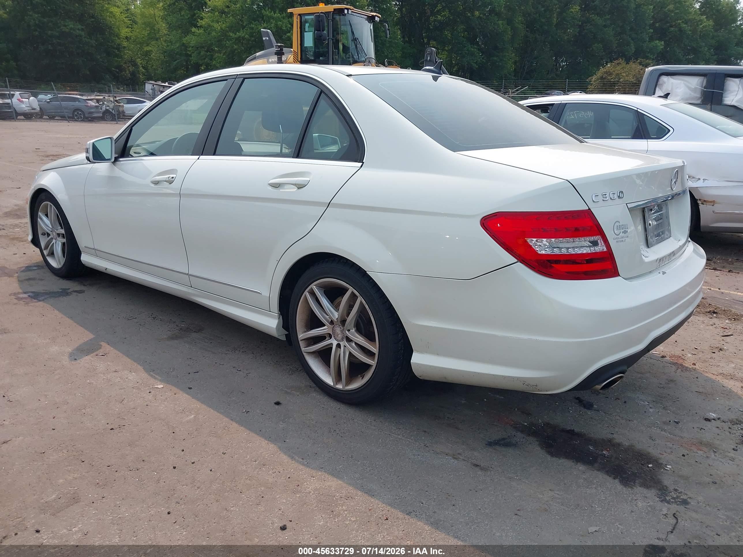 2012 MERCEDES-BENZ C 300 SPORT 4MATIC
