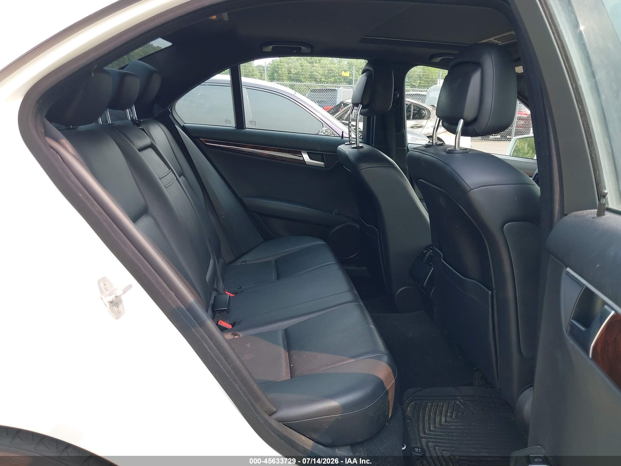 2012 MERCEDES-BENZ C 300 SPORT 4MATIC