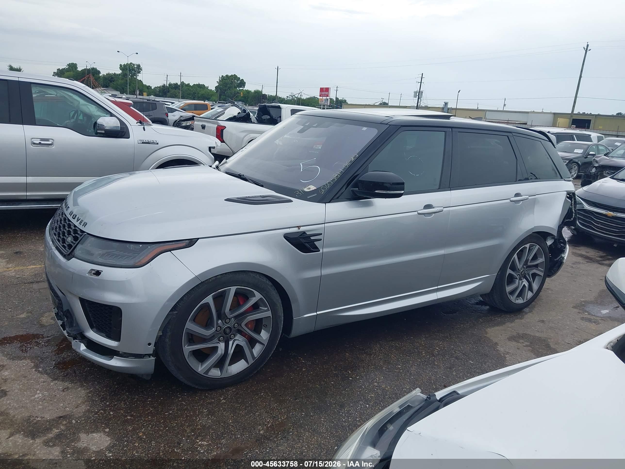 2019 LAND ROVER RANGE ROVER SPORT SUPERCHARGED DYNAMIC