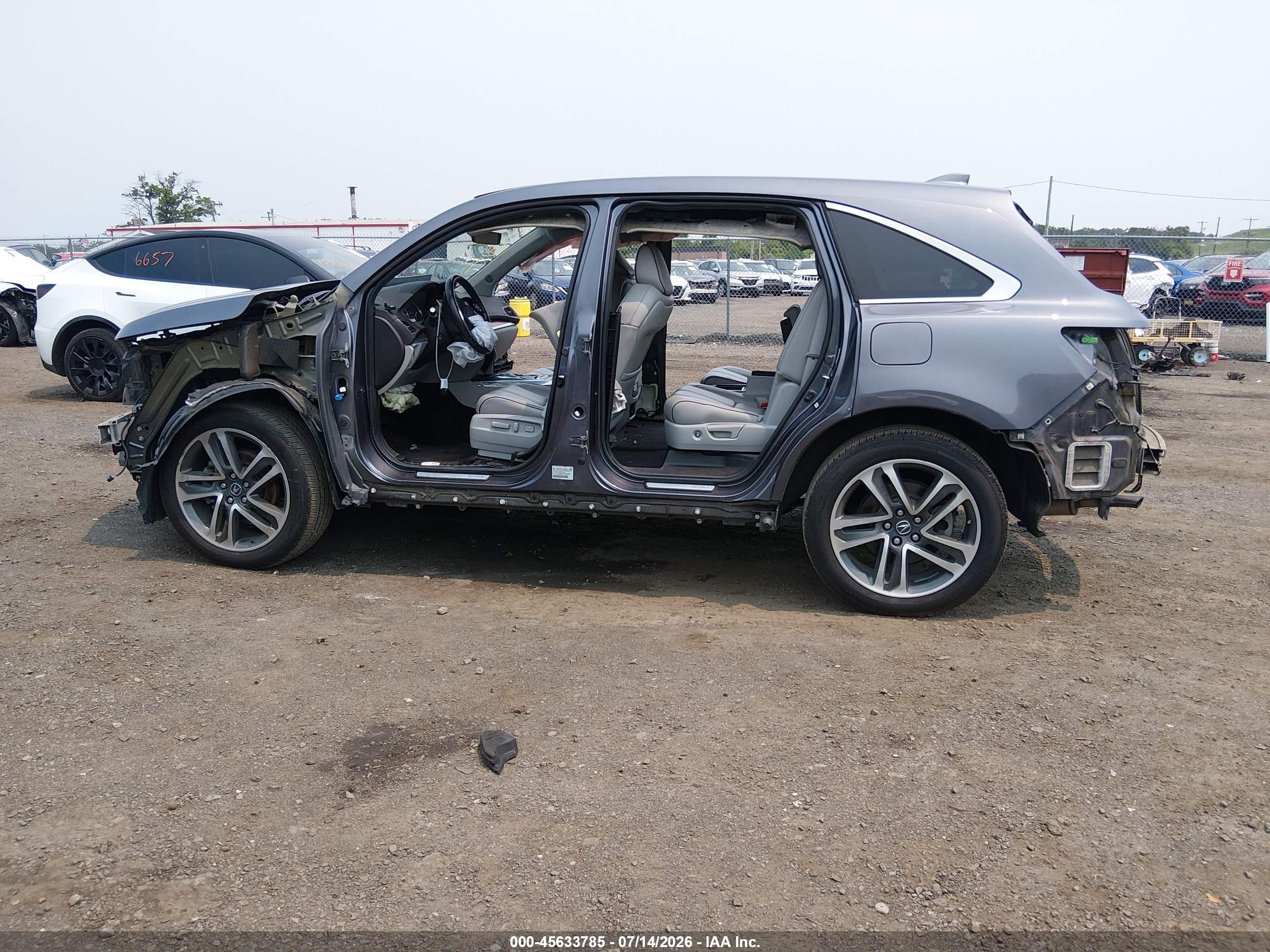 2017 ACURA MDX ADVANCE PACKAGE