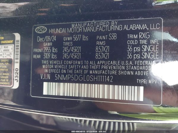 2025 HYUNDAI SANTA FE CALLIGRAPHY
