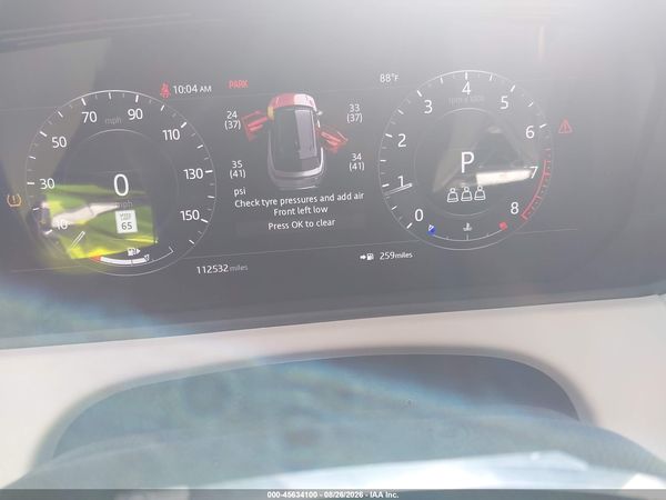 2020 LAND ROVER RANGE ROVER VELAR P250 S