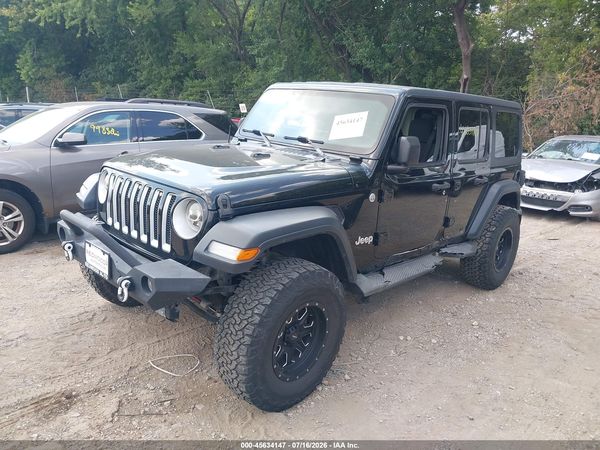 2018 JEEP WRANGLER UNLIMITED SPORT S 4X4