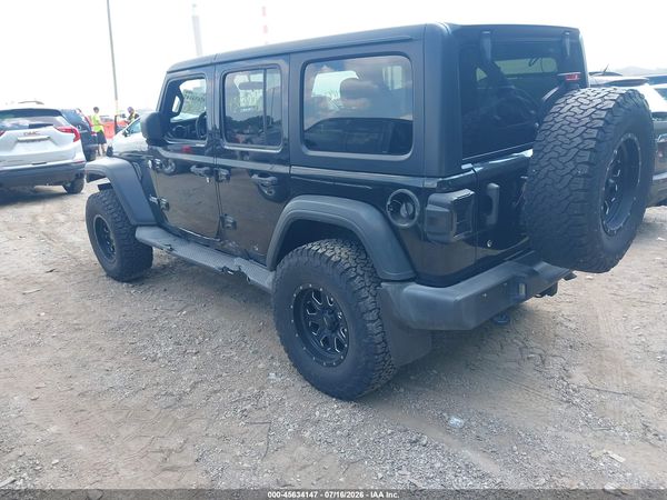 2018 JEEP WRANGLER UNLIMITED SPORT S 4X4