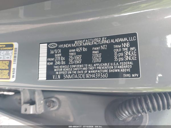 2024 HYUNDAI TUCSON SE