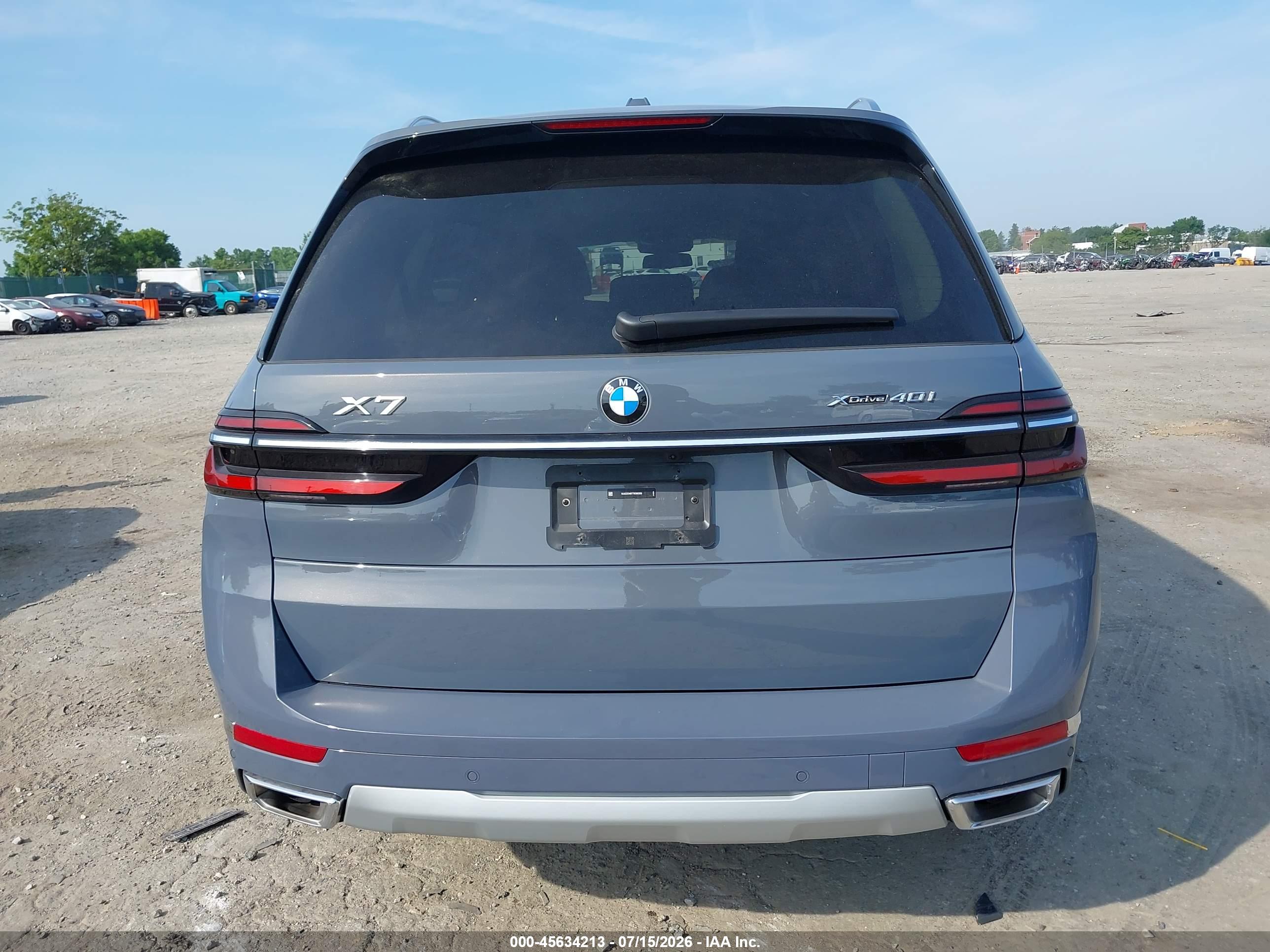 2026 BMW X7 XDRIVE40I