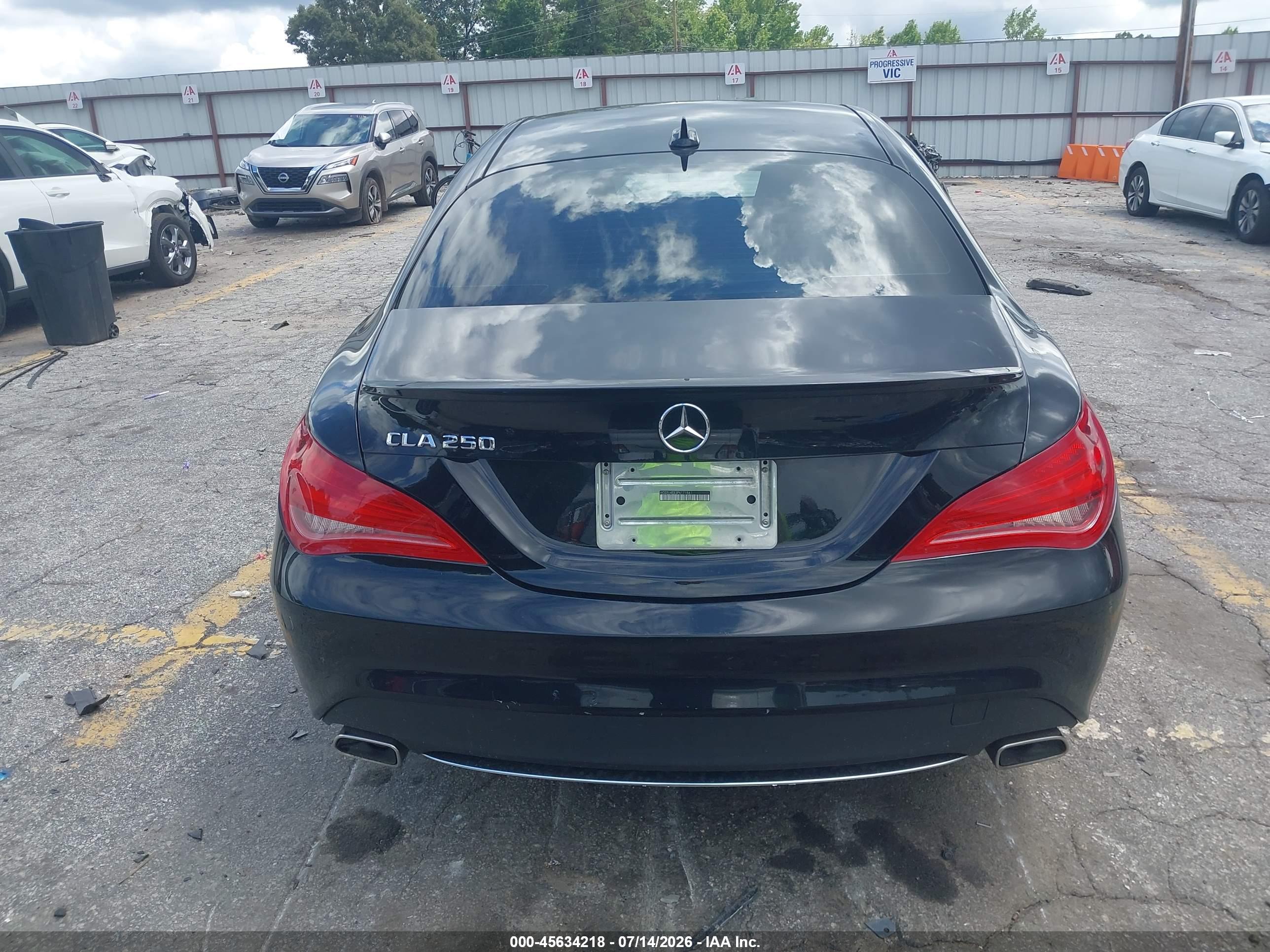 2015 MERCEDES-BENZ CLA 250 CLA250