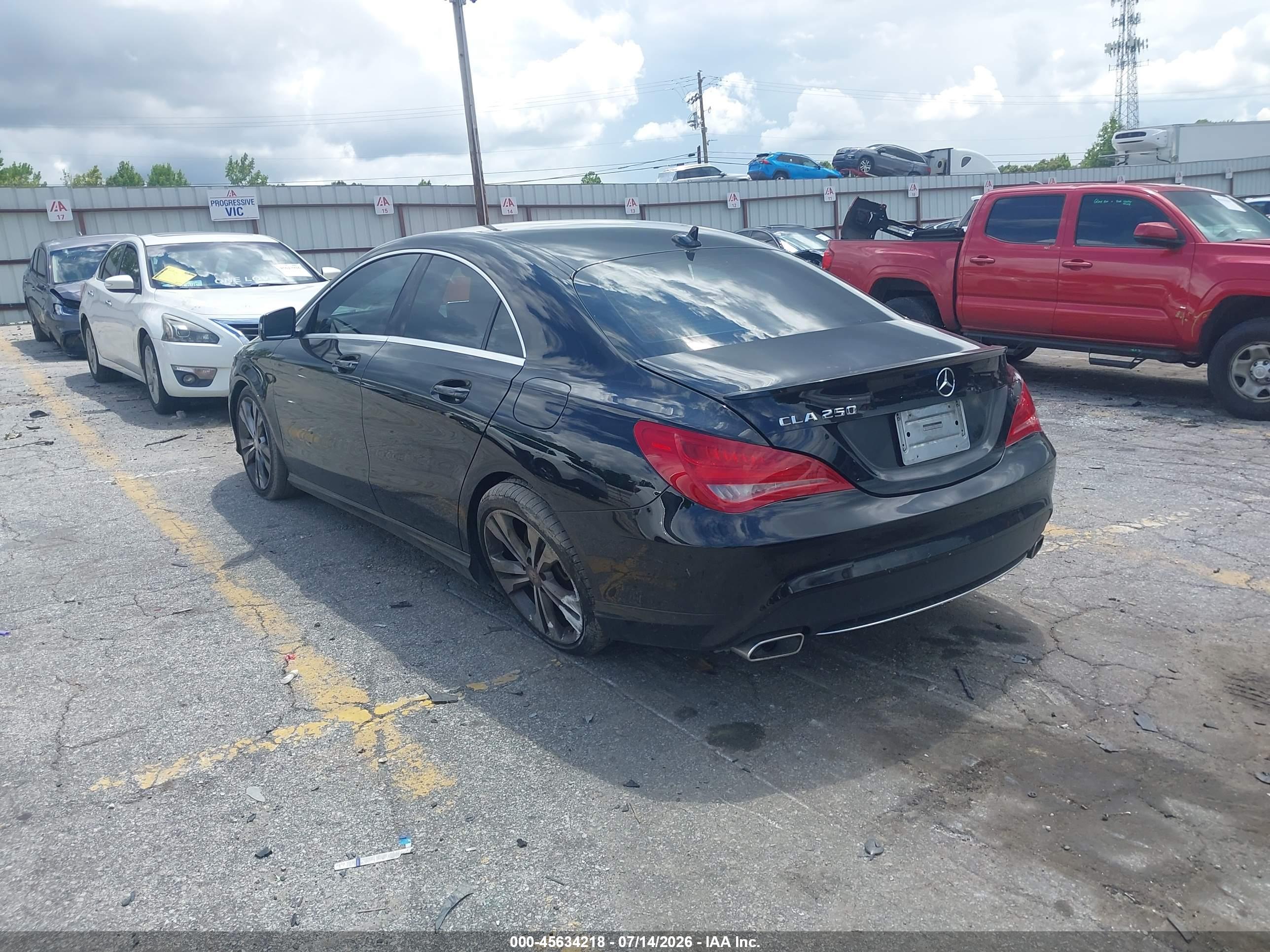 2015 MERCEDES-BENZ CLA 250 CLA250