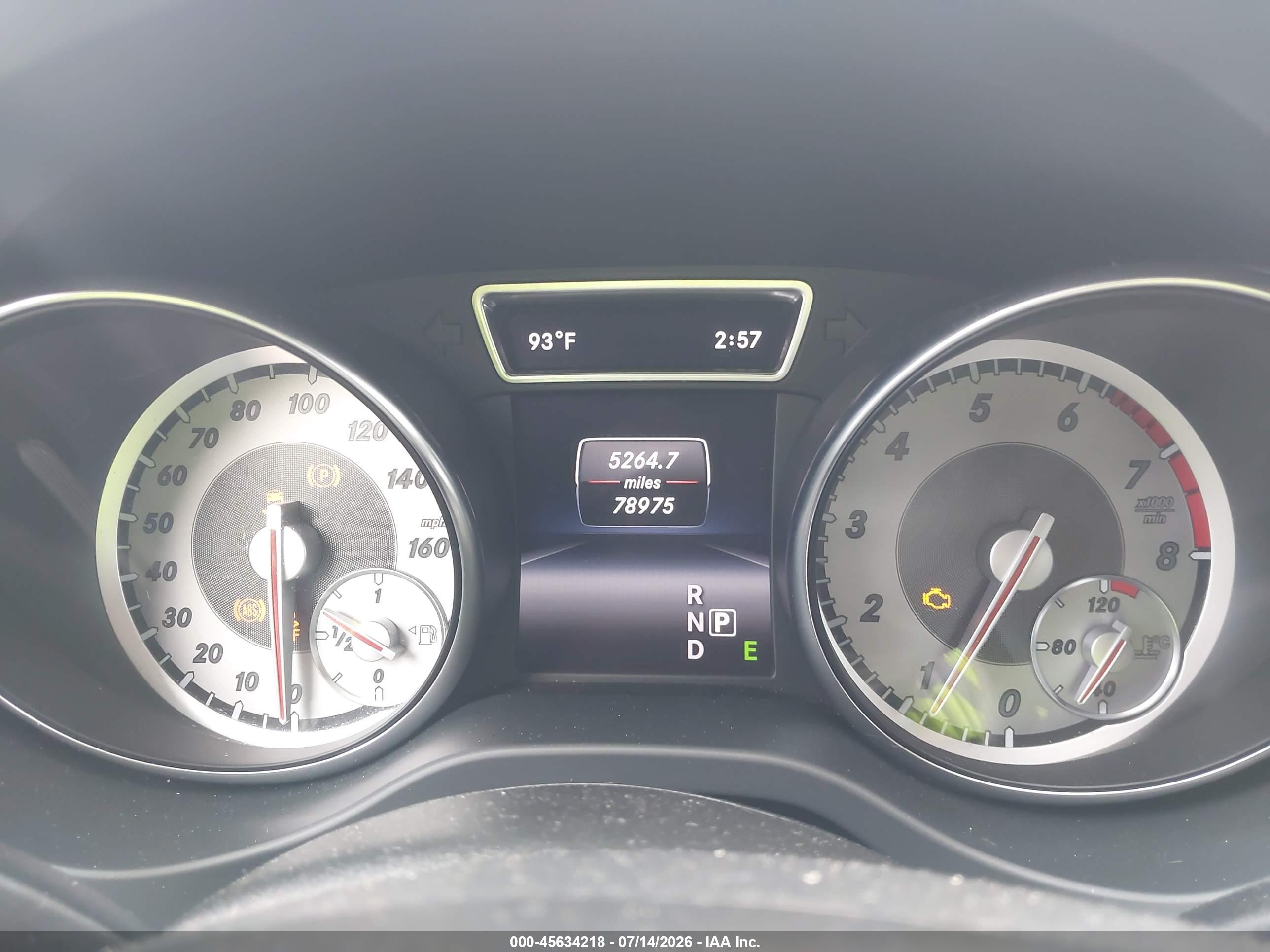 2015 MERCEDES-BENZ CLA 250 CLA250