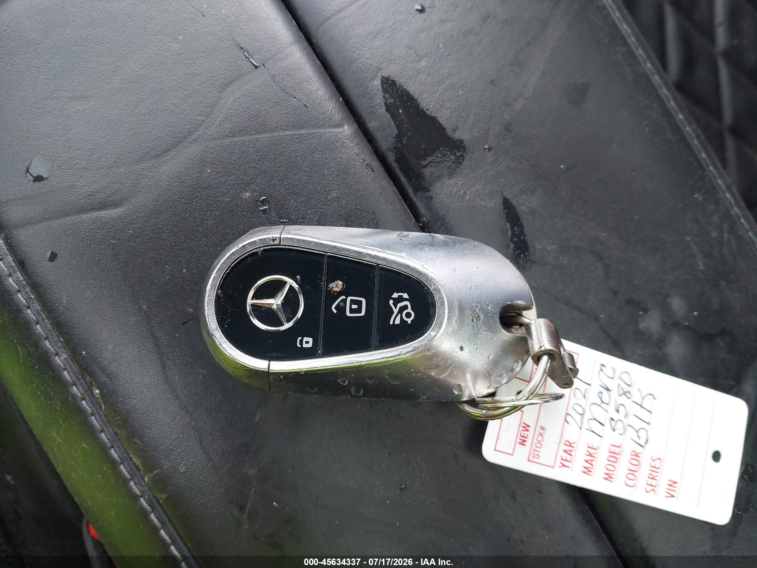 2021 MERCEDES-BENZ S 580 4MATIC