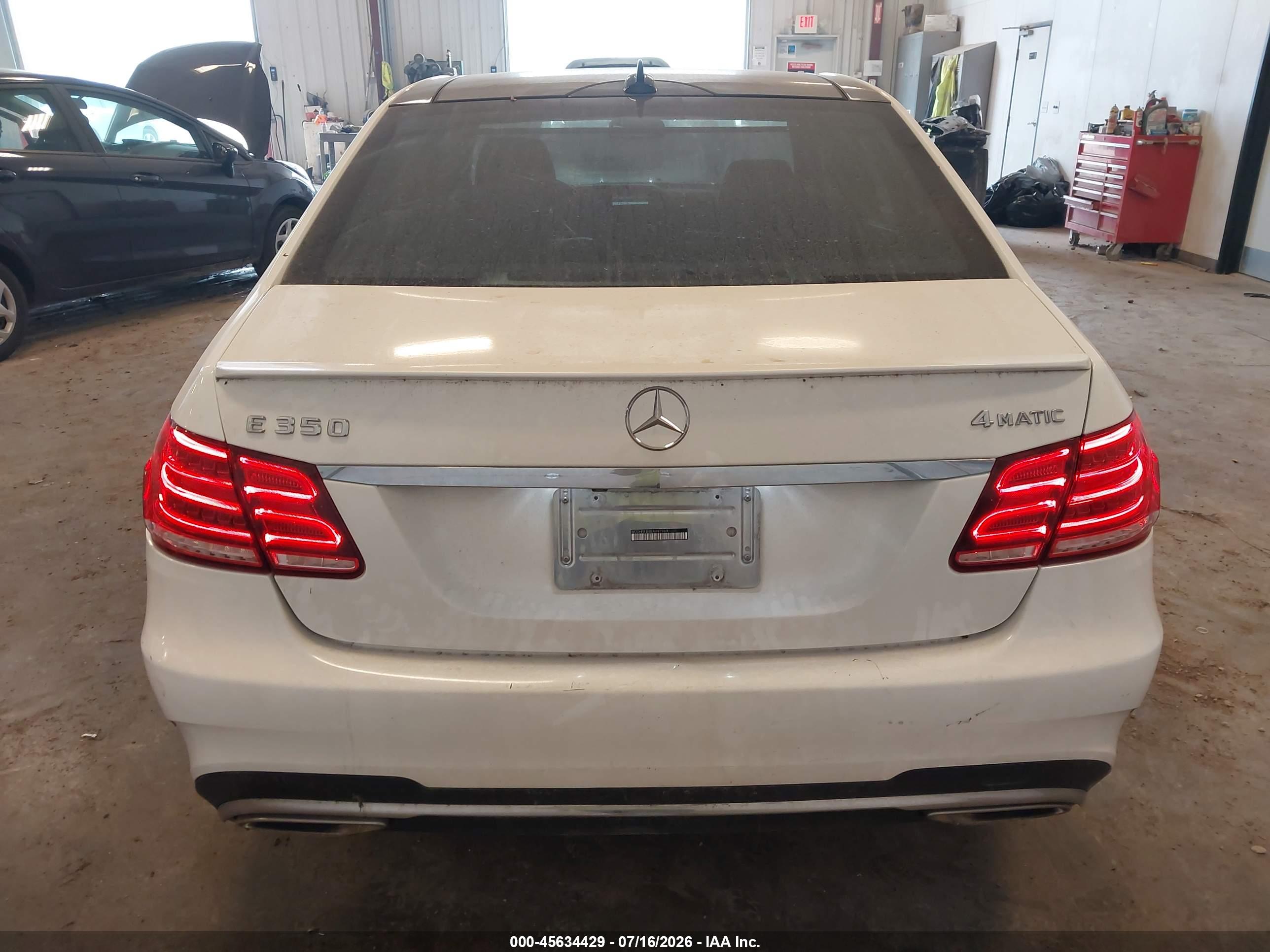 2014 MERCEDES-BENZ E 350 4MATIC