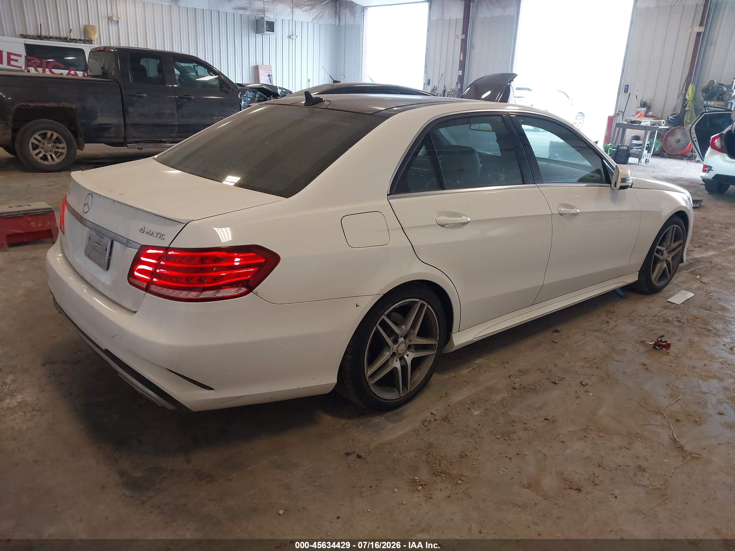 2014 MERCEDES-BENZ E 350 4MATIC