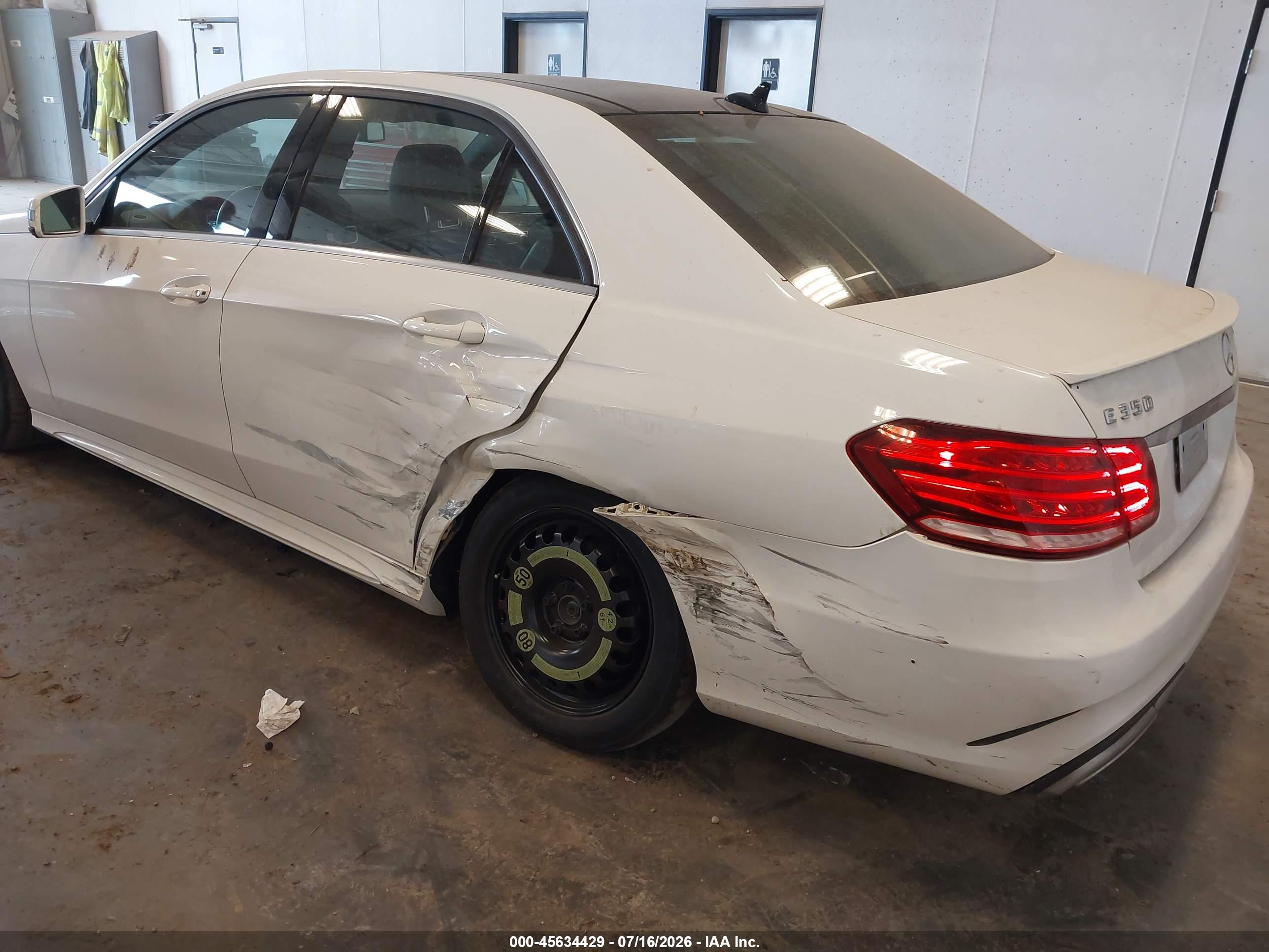 2014 MERCEDES-BENZ E 350 4MATIC