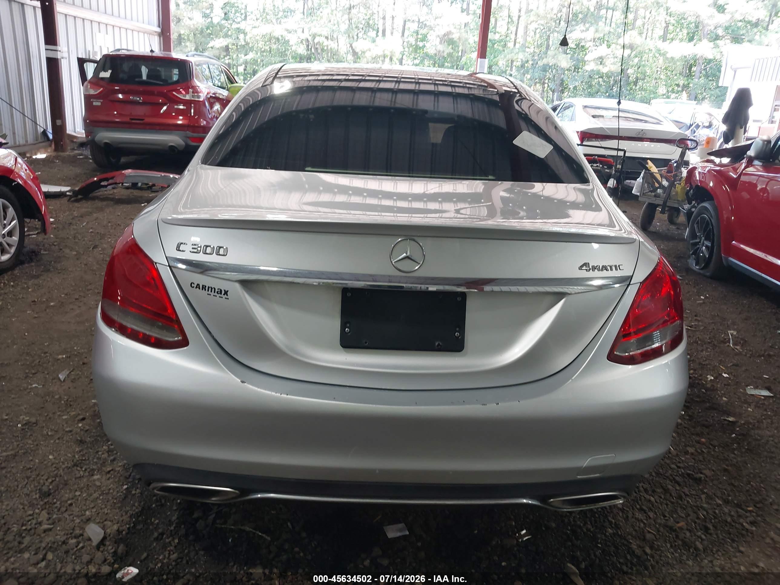 2016 MERCEDES-BENZ C 300 4MATIC