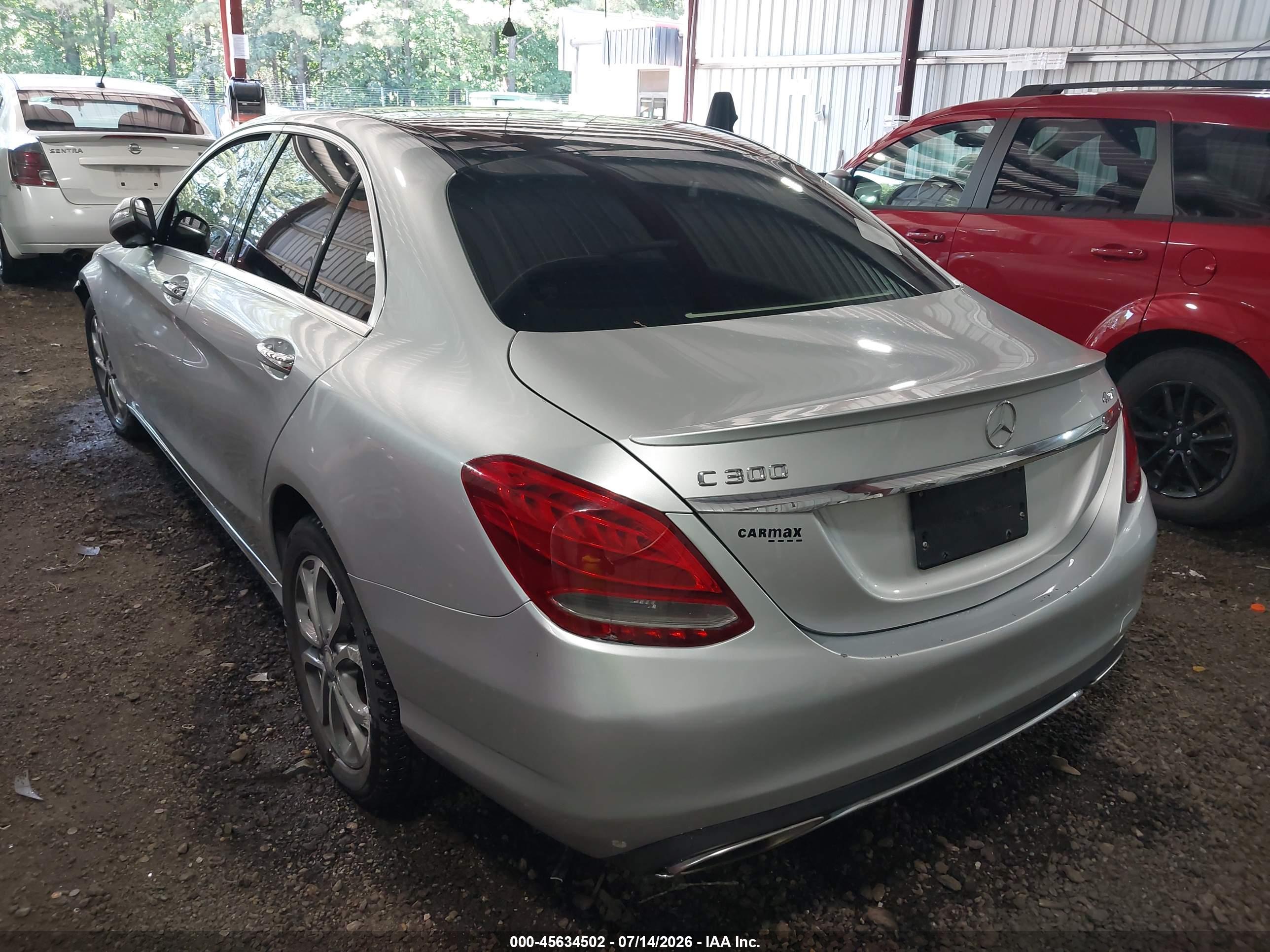 2016 MERCEDES-BENZ C 300 4MATIC