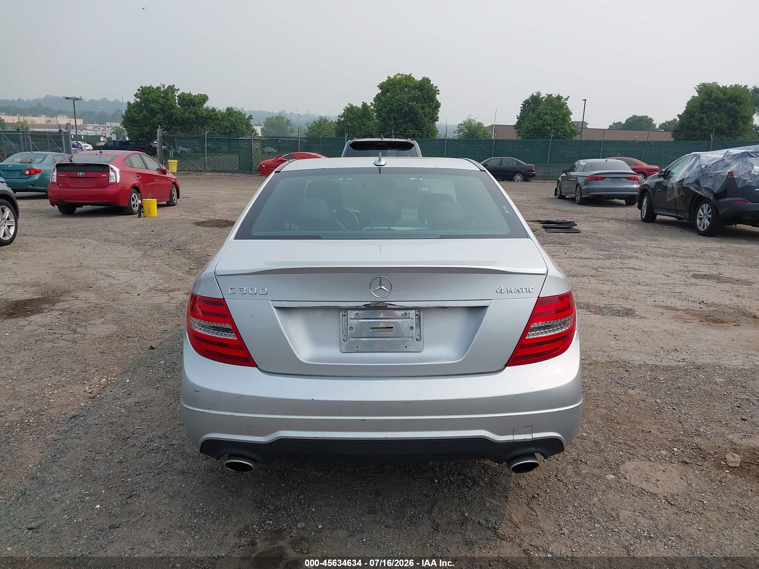 2013 MERCEDES-BENZ C 300 SPORT 4MATIC