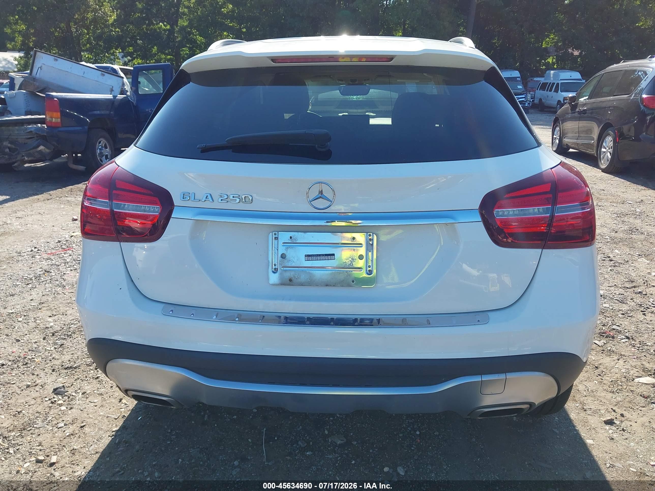 2019 MERCEDES-BENZ GLA 250 GLA250