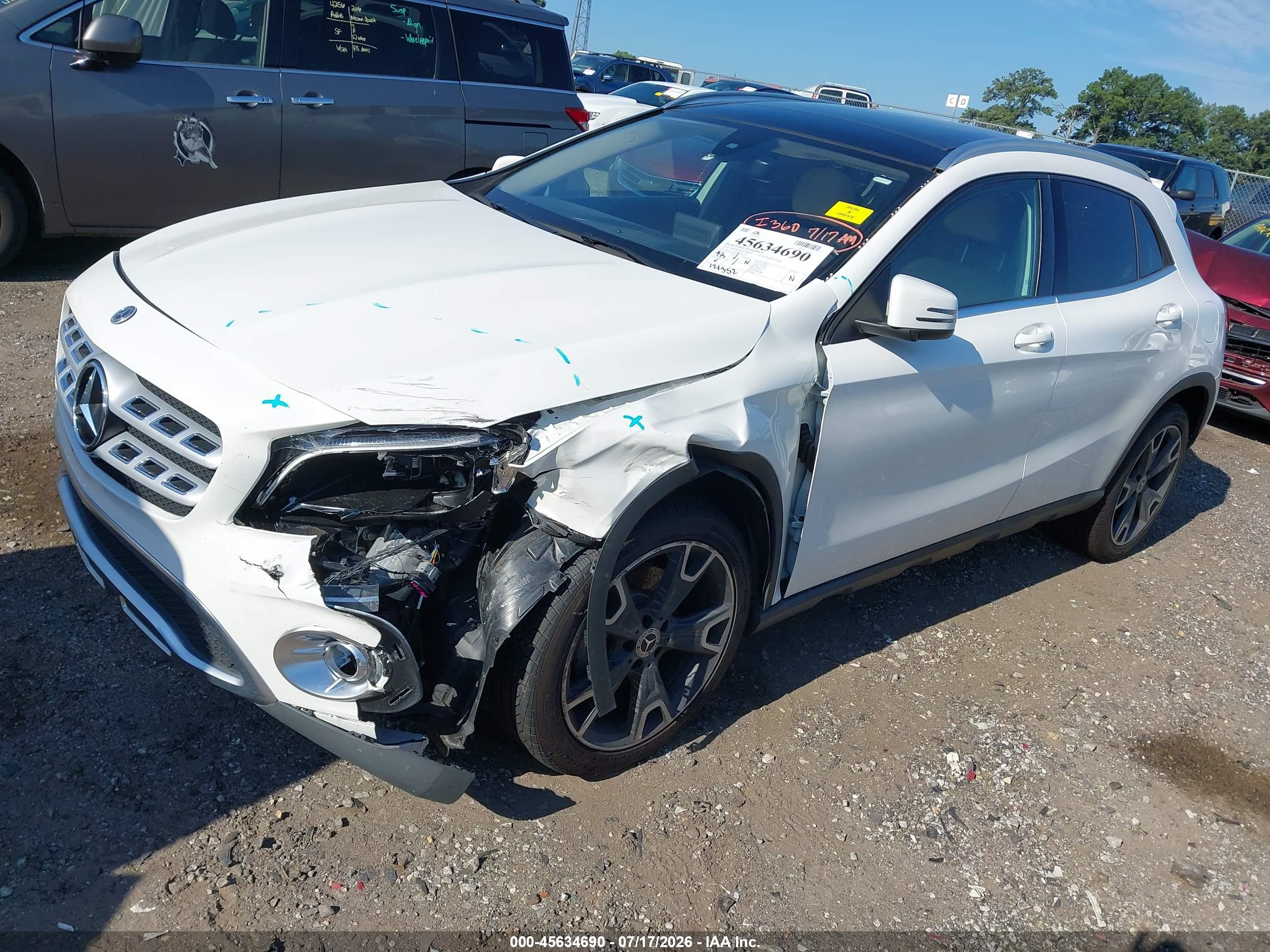 2019 MERCEDES-BENZ GLA 250 GLA250