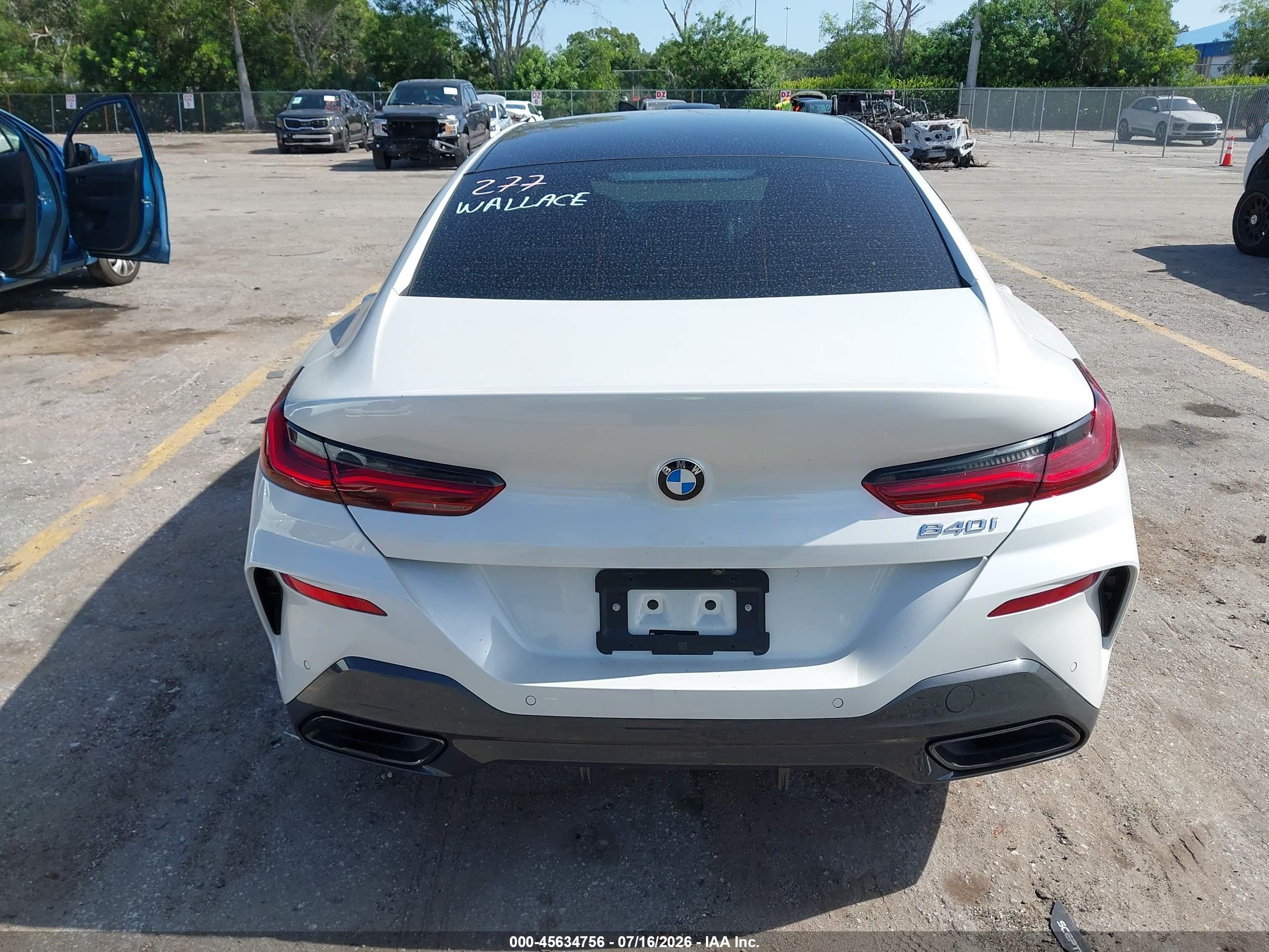2026 BMW 840I GRAN COUPE