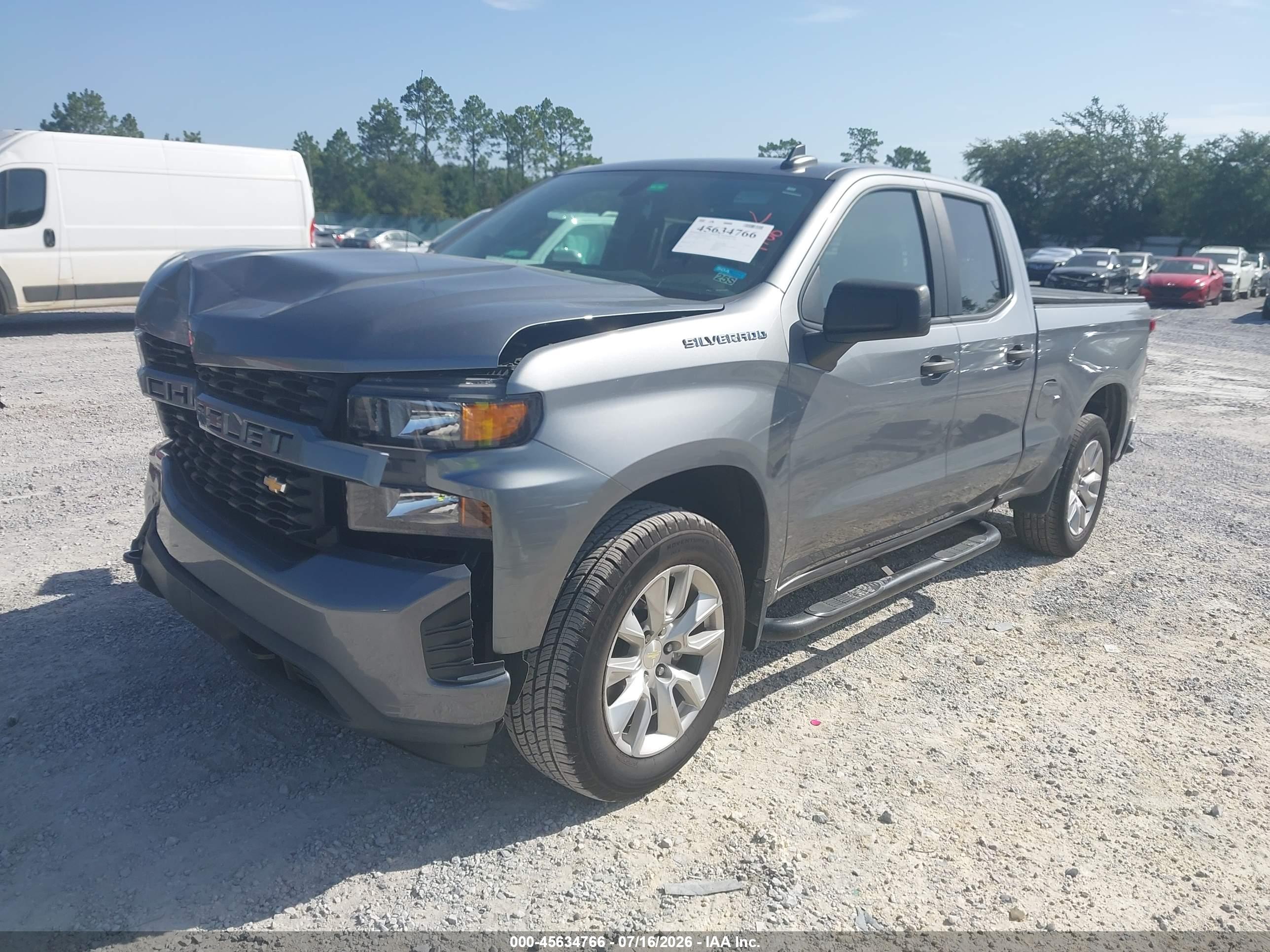 2020 CHEVROLET SILVERADO 1500 2WD  STANDARD BED CUSTOM — I2