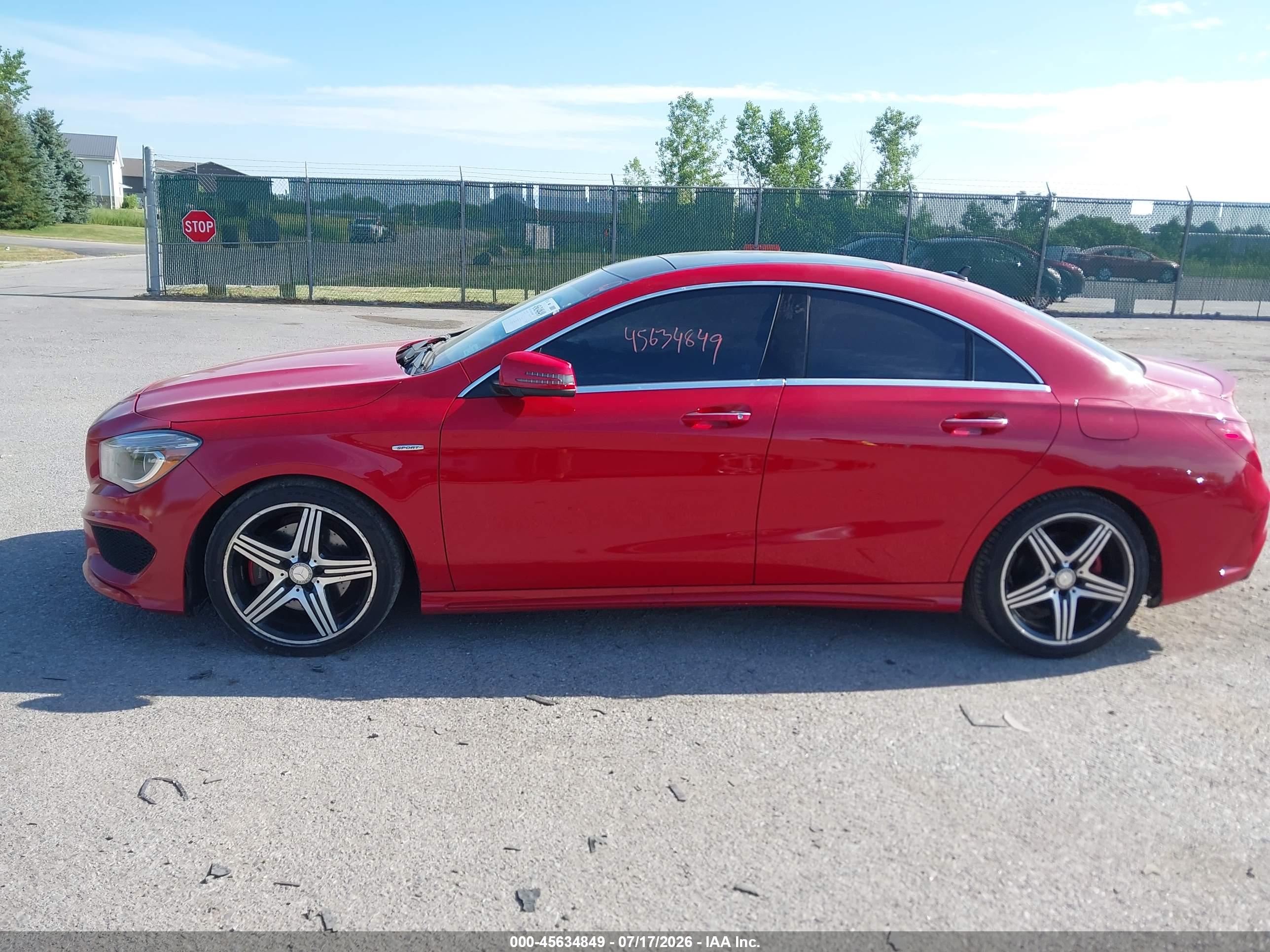 2016 MERCEDES-BENZ CLA 250