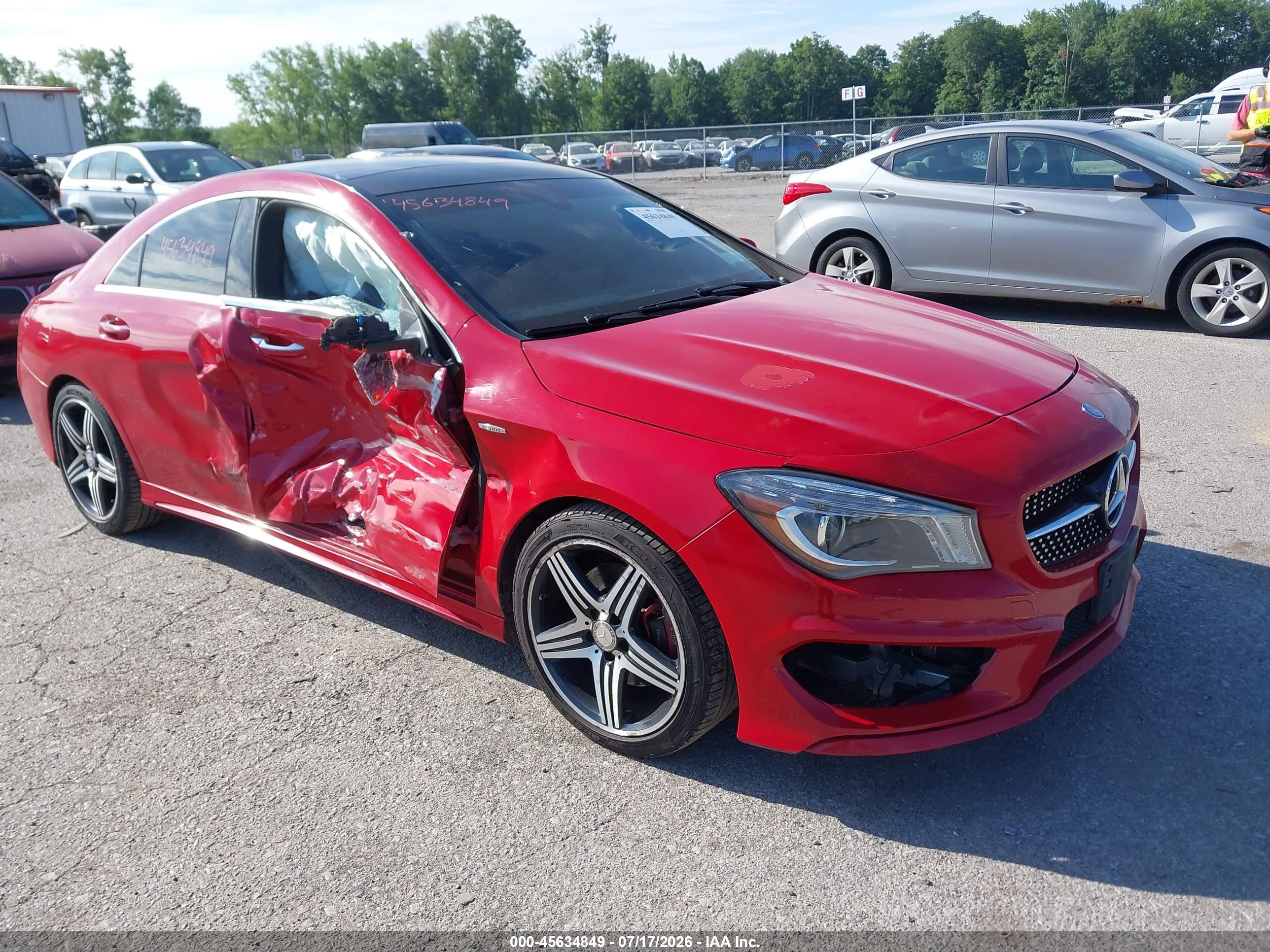 2016 MERCEDES-BENZ CLA 250 CLA250