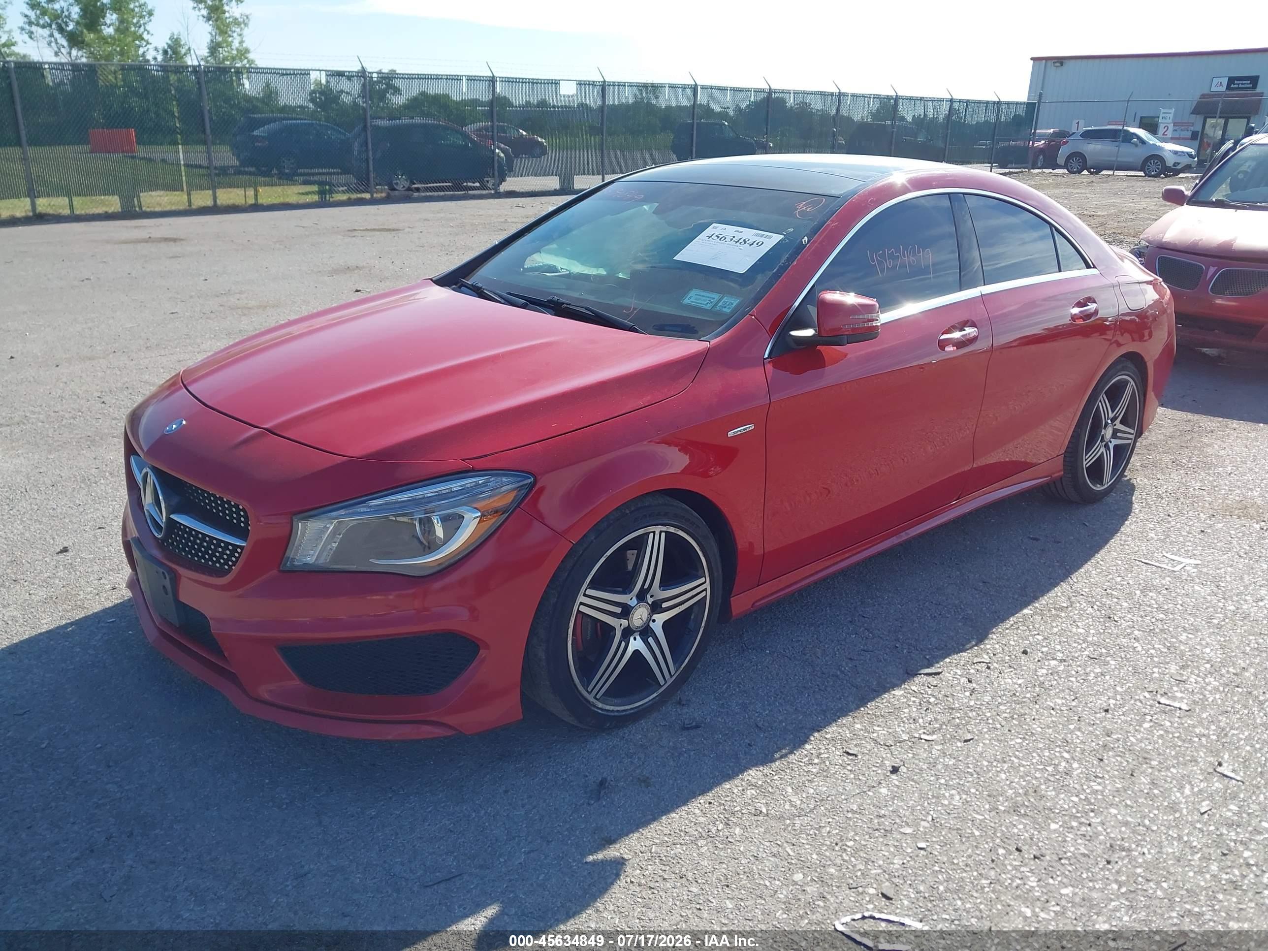 2016 MERCEDES-BENZ CLA 250 CLA250