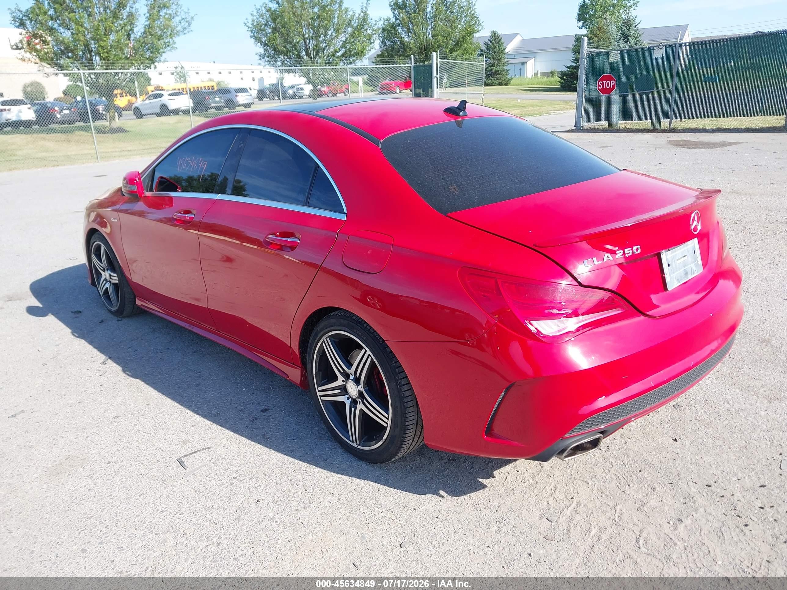 2016 MERCEDES-BENZ CLA 250 CLA250