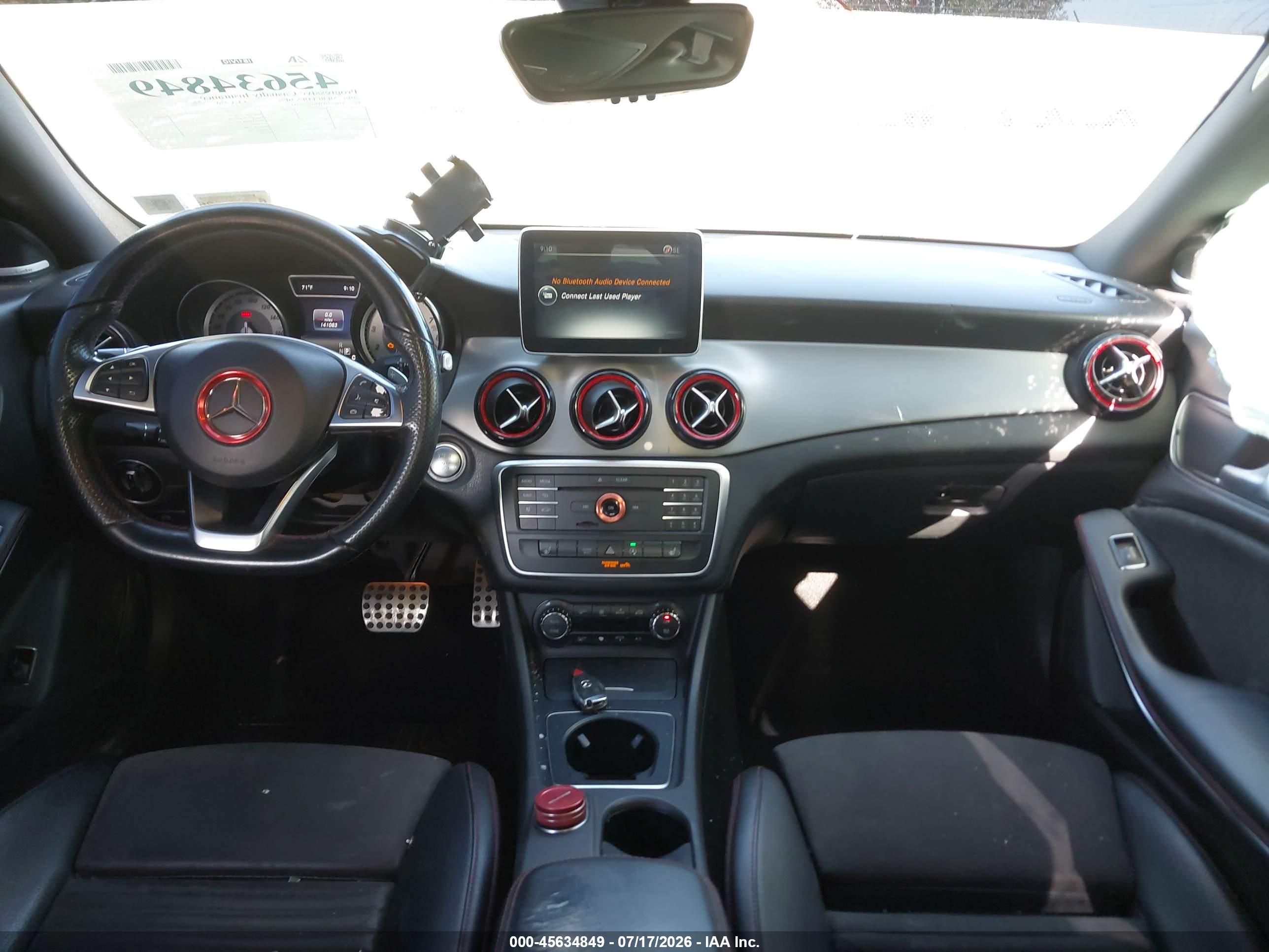 2016 MERCEDES-BENZ CLA 250 CLA250
