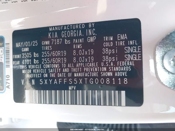 2026 KIA EV9 WIND