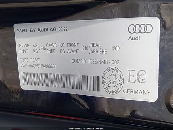 2023 AUDI S5 SPORTBACK