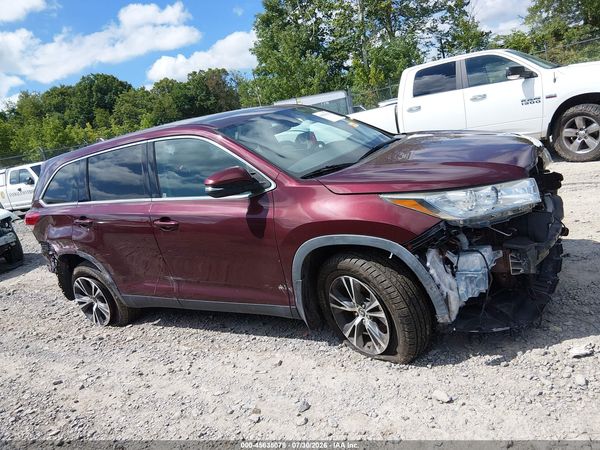 2019 TOYOTA HIGHLANDER LE PLUS