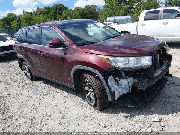 2019 TOYOTA HIGHLANDER LE PLUS