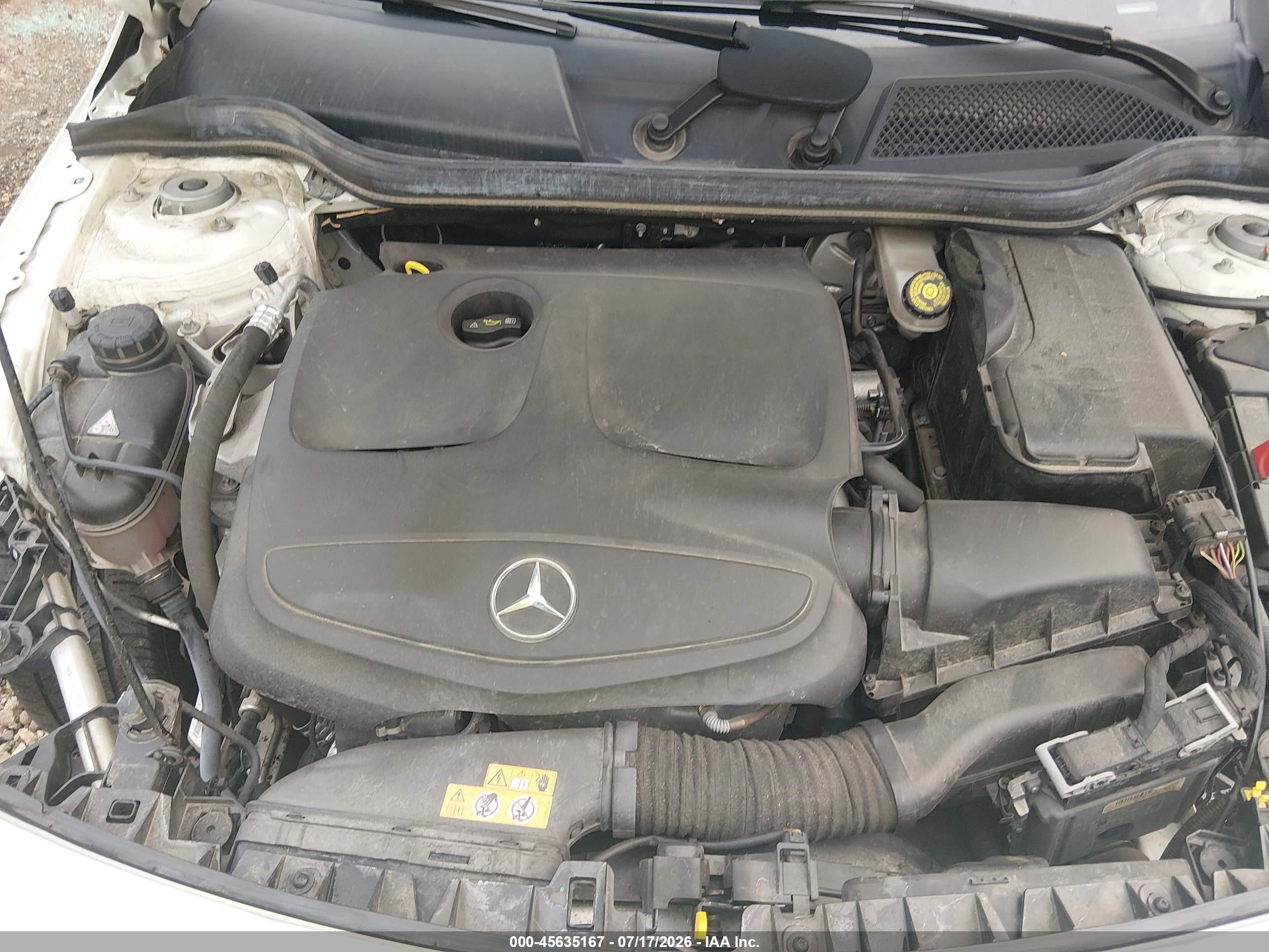 2017 MERCEDES-BENZ CLA 250 4MATIC