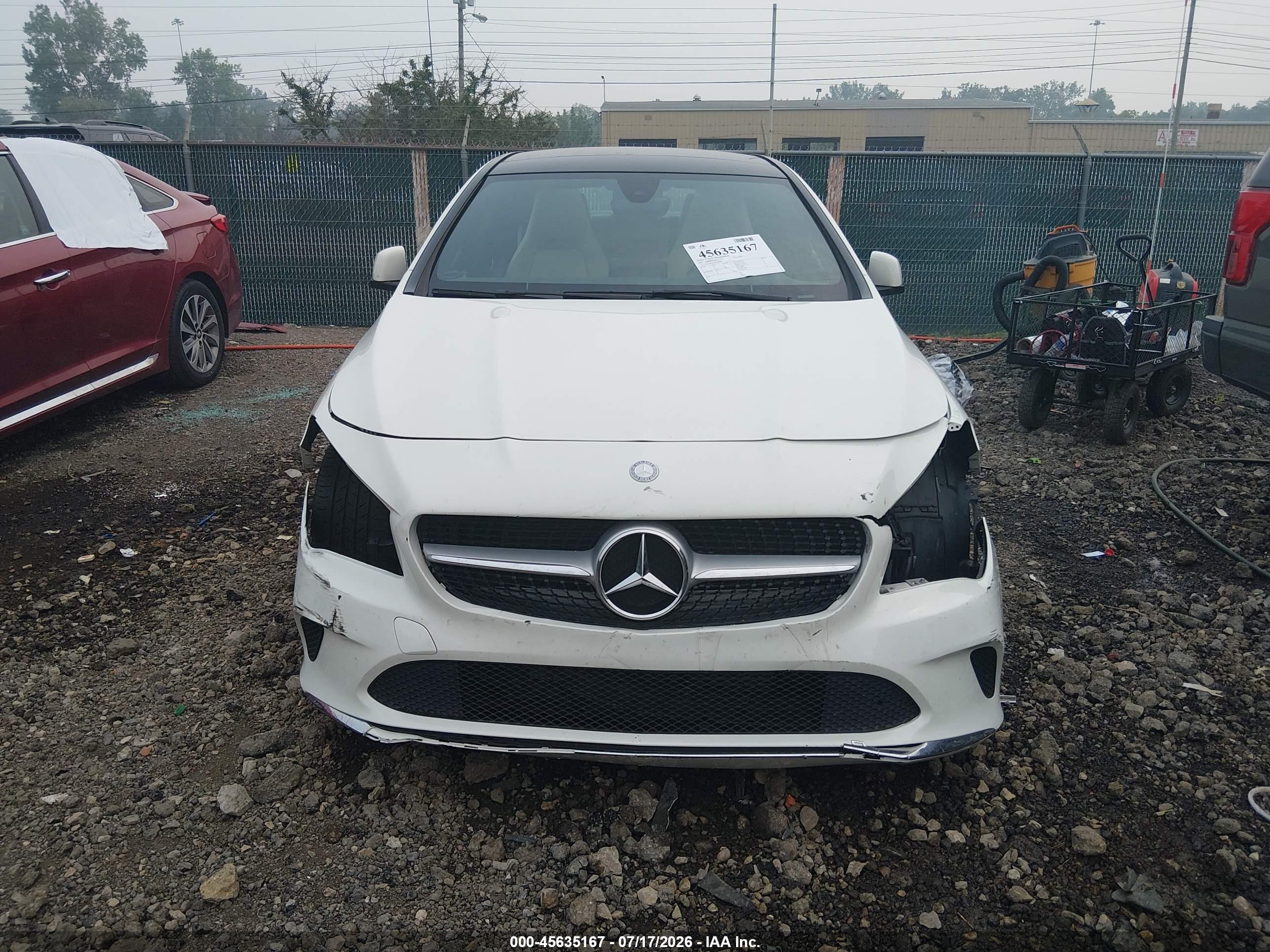 2017 MERCEDES-BENZ CLA 250 4MATIC
