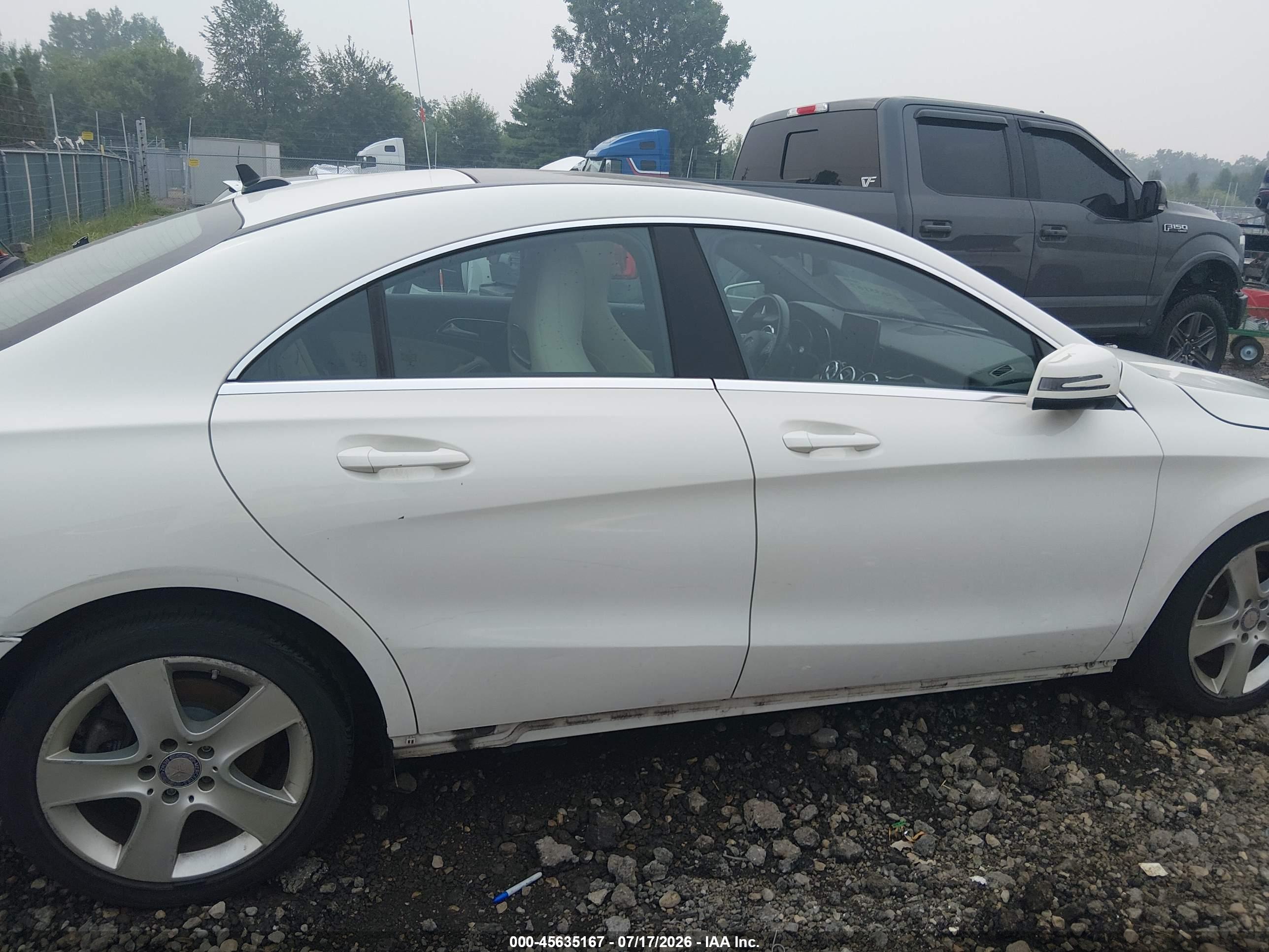 2017 MERCEDES-BENZ CLA 250 4MATIC