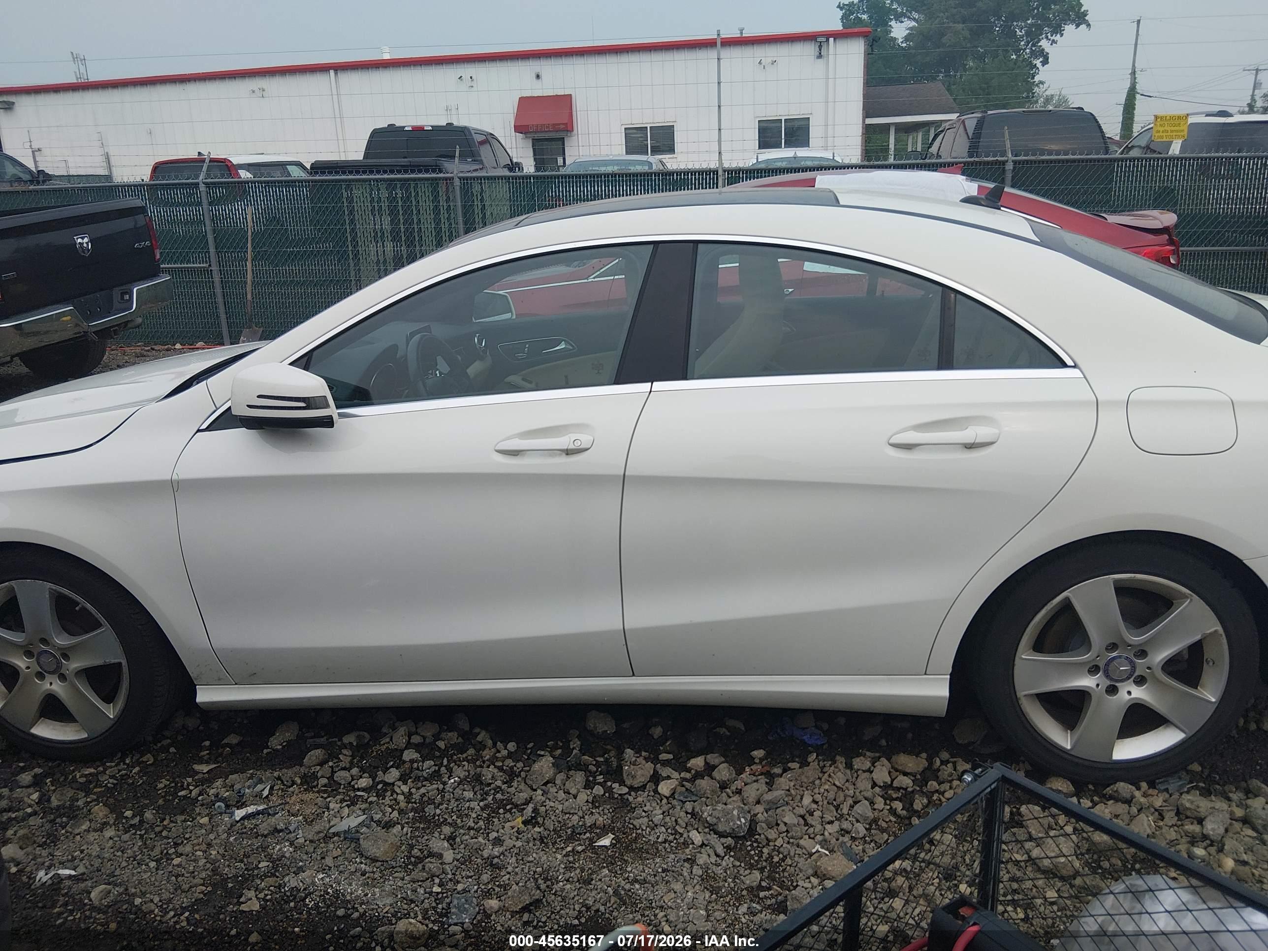 2017 MERCEDES-BENZ CLA 250 4MATIC