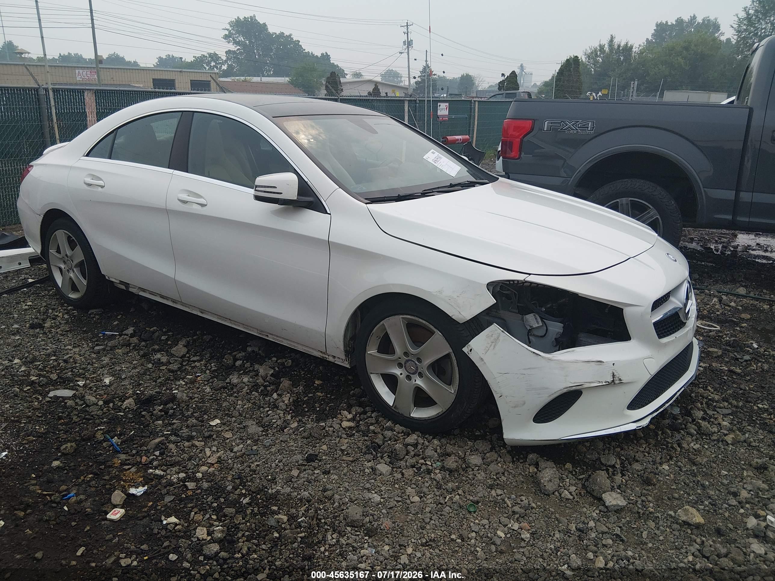 2017 MERCEDES-BENZ CLA 250 4MATIC