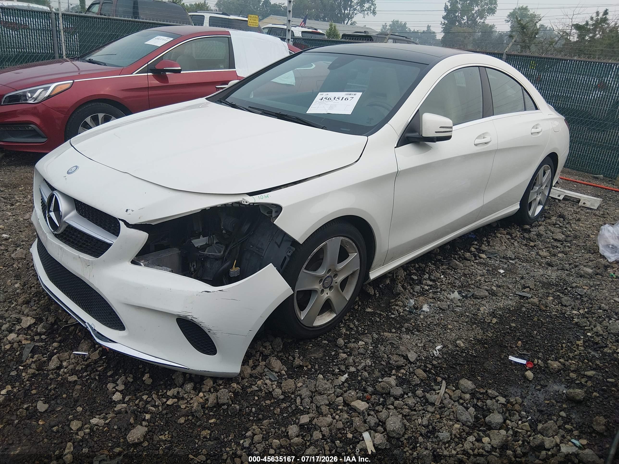 2017 MERCEDES-BENZ CLA 250 4MATIC