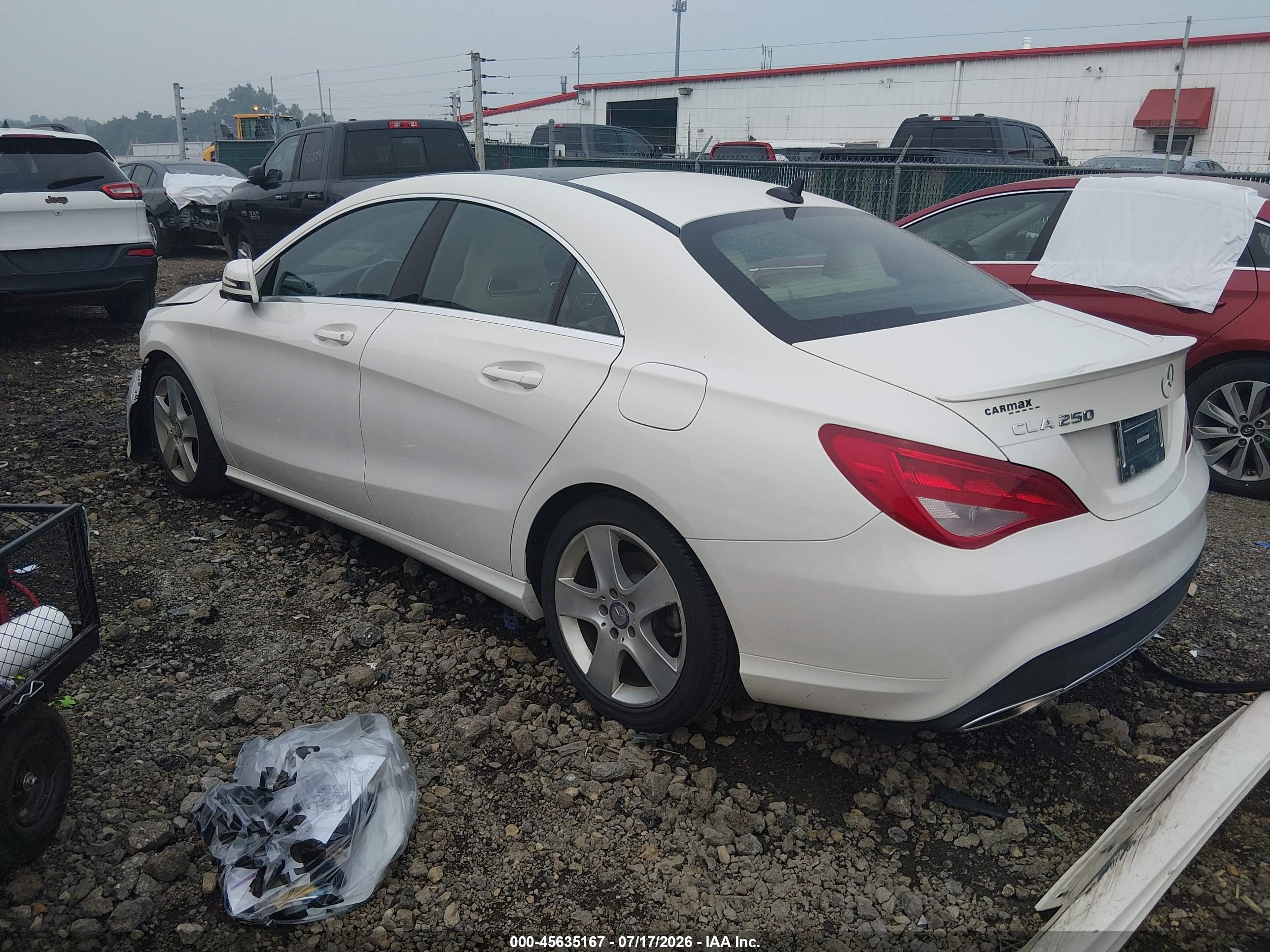2017 MERCEDES-BENZ CLA 250 4MATIC