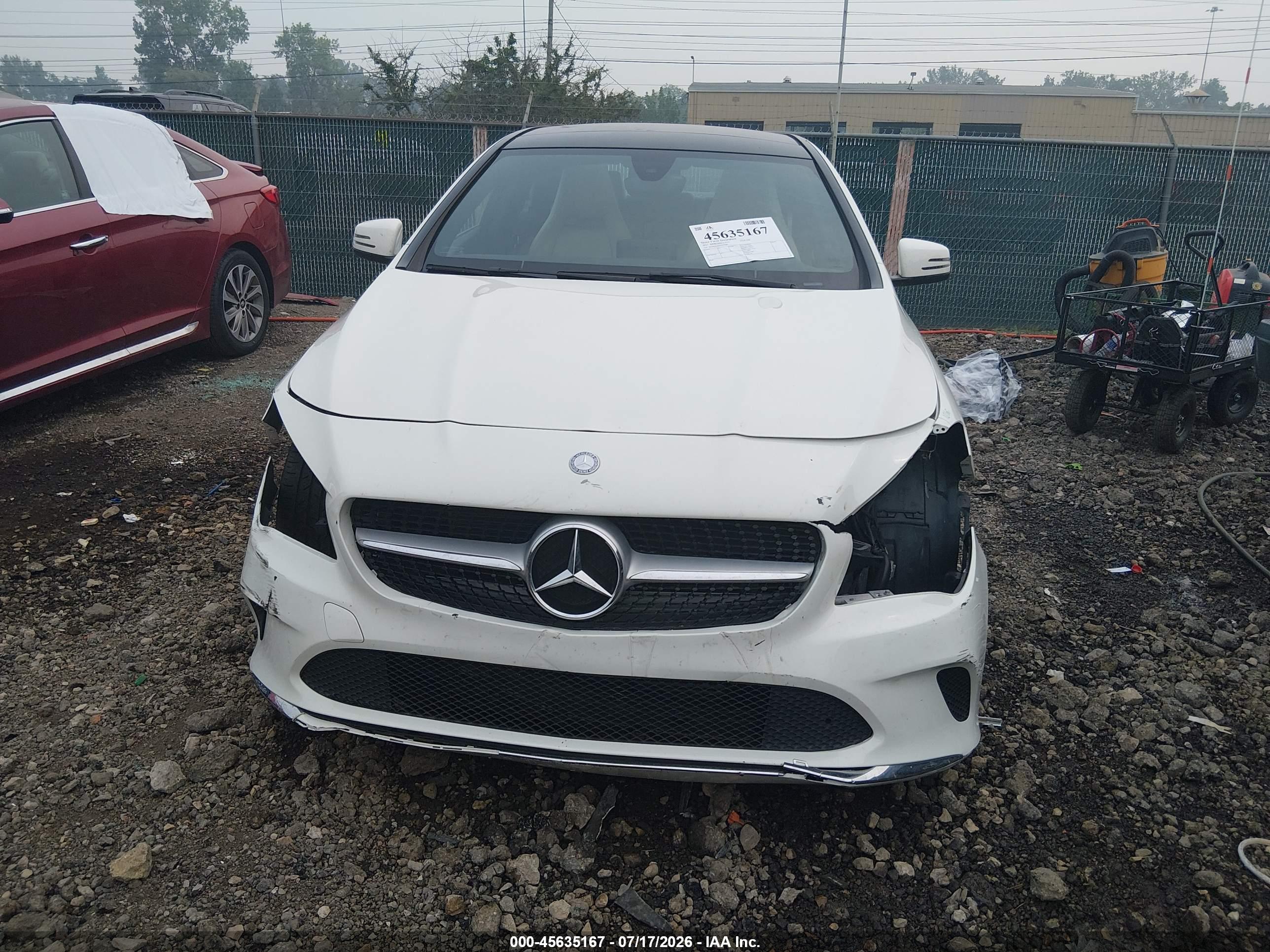2017 MERCEDES-BENZ CLA 250 4MATIC