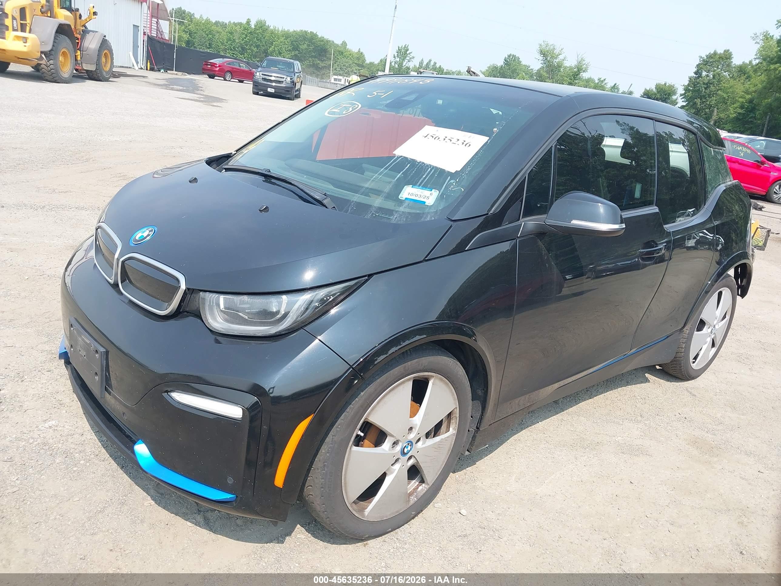 2019 BMW I3S 120AH W/RANGE EXTENDER