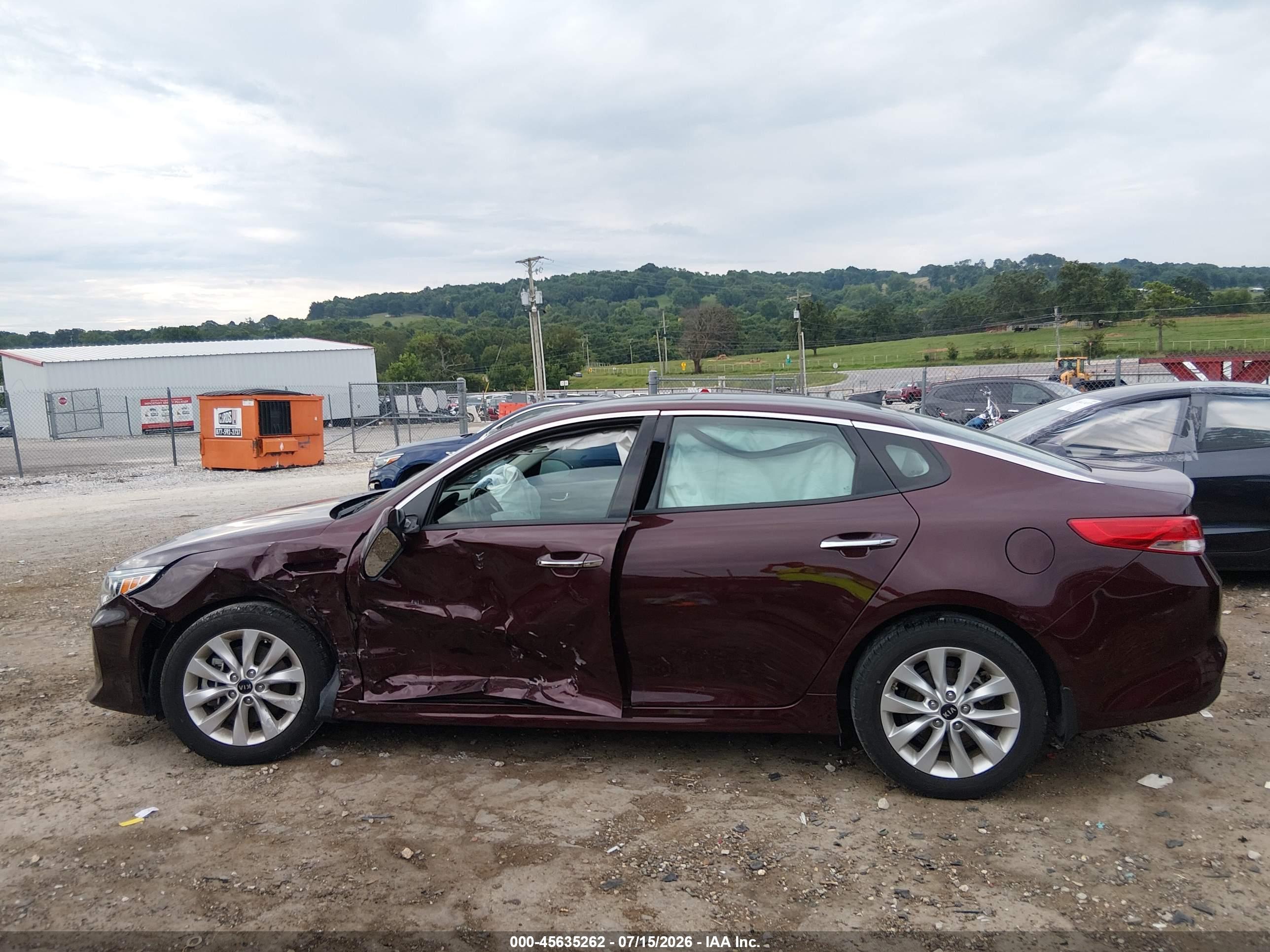 2017 KIA OPTIMA EX