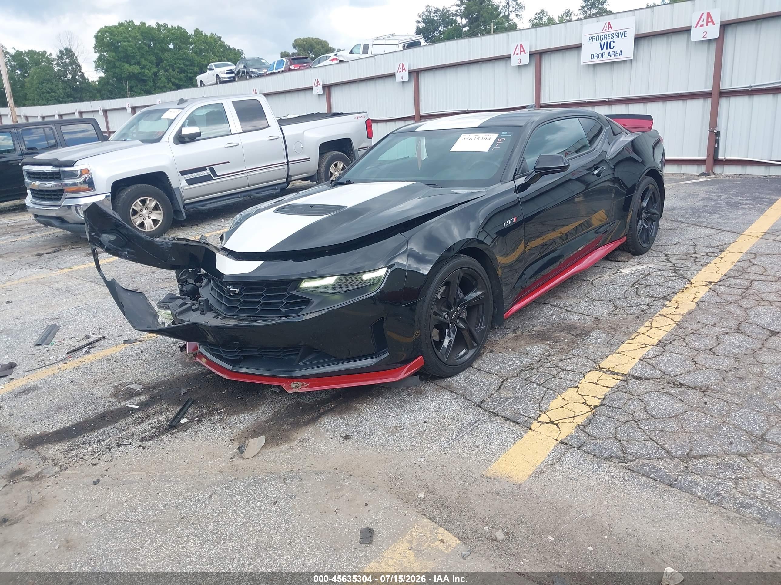 2020 CHEVROLET CAMARO RWD  LT1 — I2