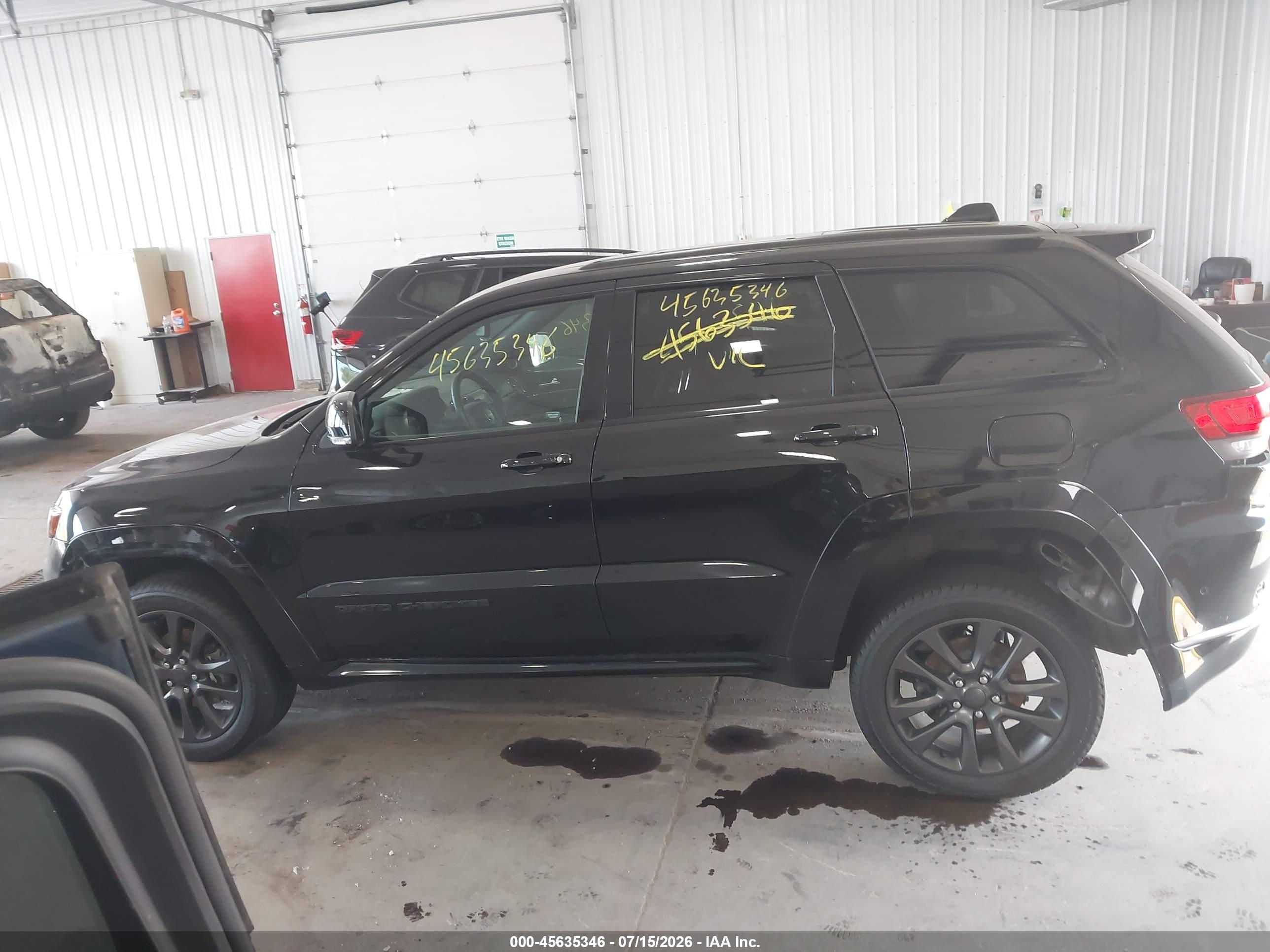 2019 JEEP GRAND CHEROKEE HIGH ALTITUDE 4X4
