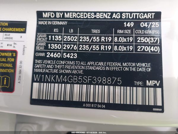 2025 MERCEDES-BENZ GLC 300 SUV