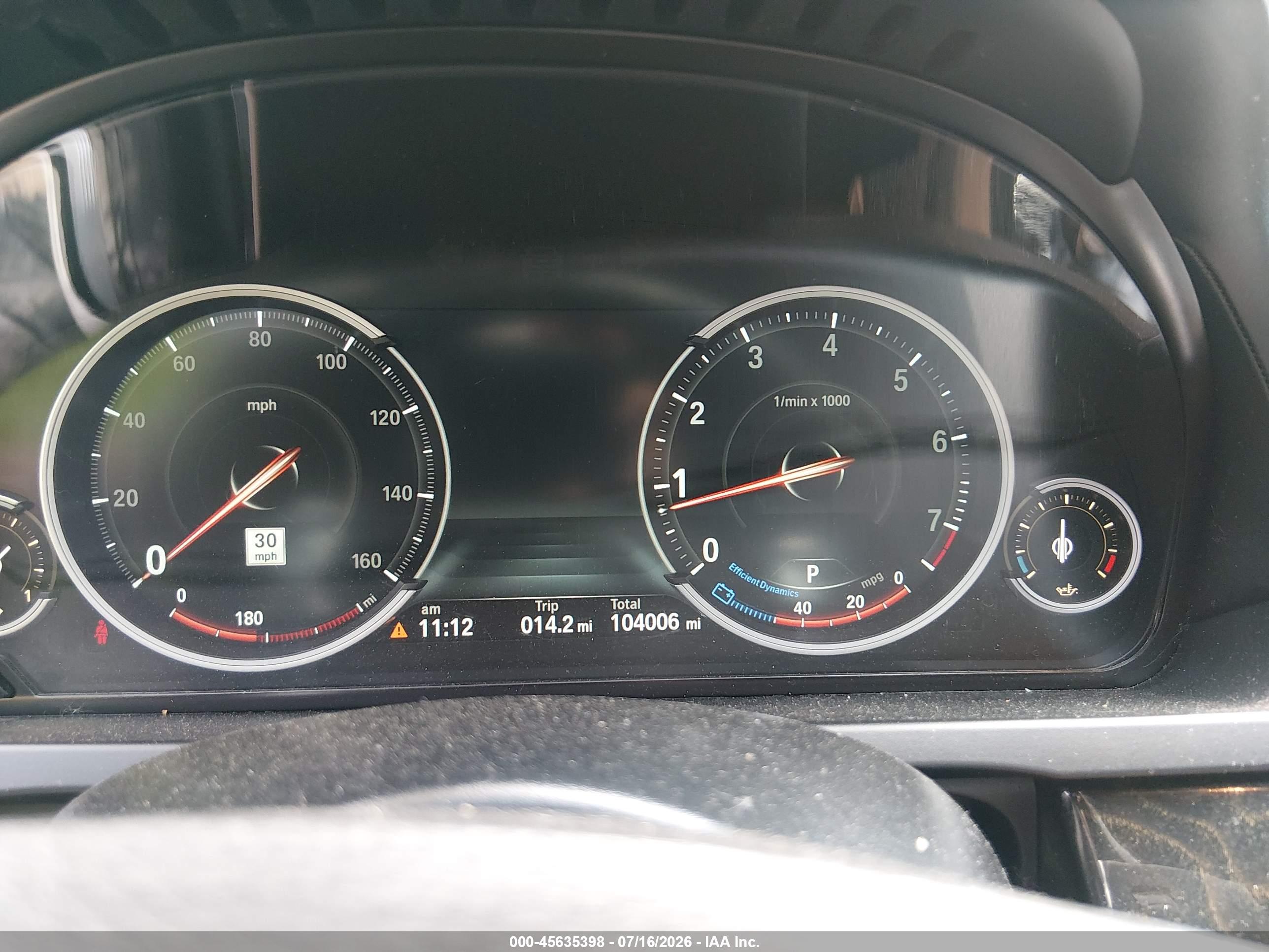 2015 BMW 750LI XDRIVE